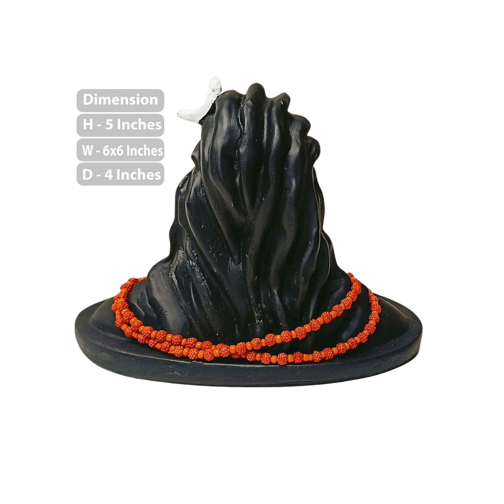 Adiyogi Statue with Rudraksh Mala