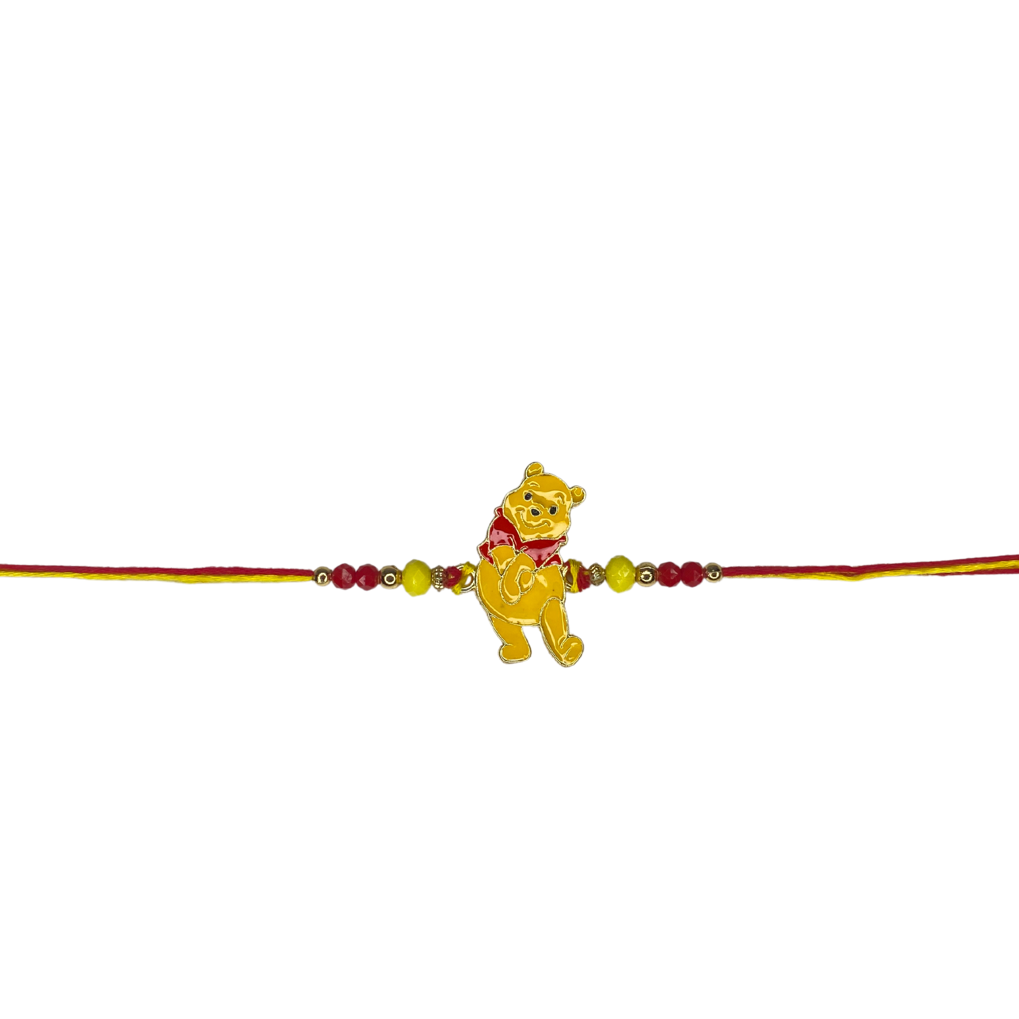 Bear Cartoon Rakhi for Kids | Kids Rakhi with Greeting Card