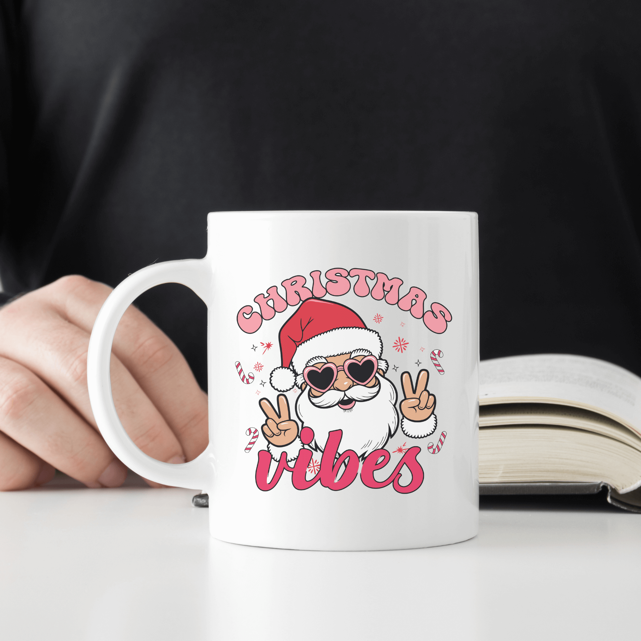 Secret Santa Christmas Gift - Christmas Vibe Coffee Mug