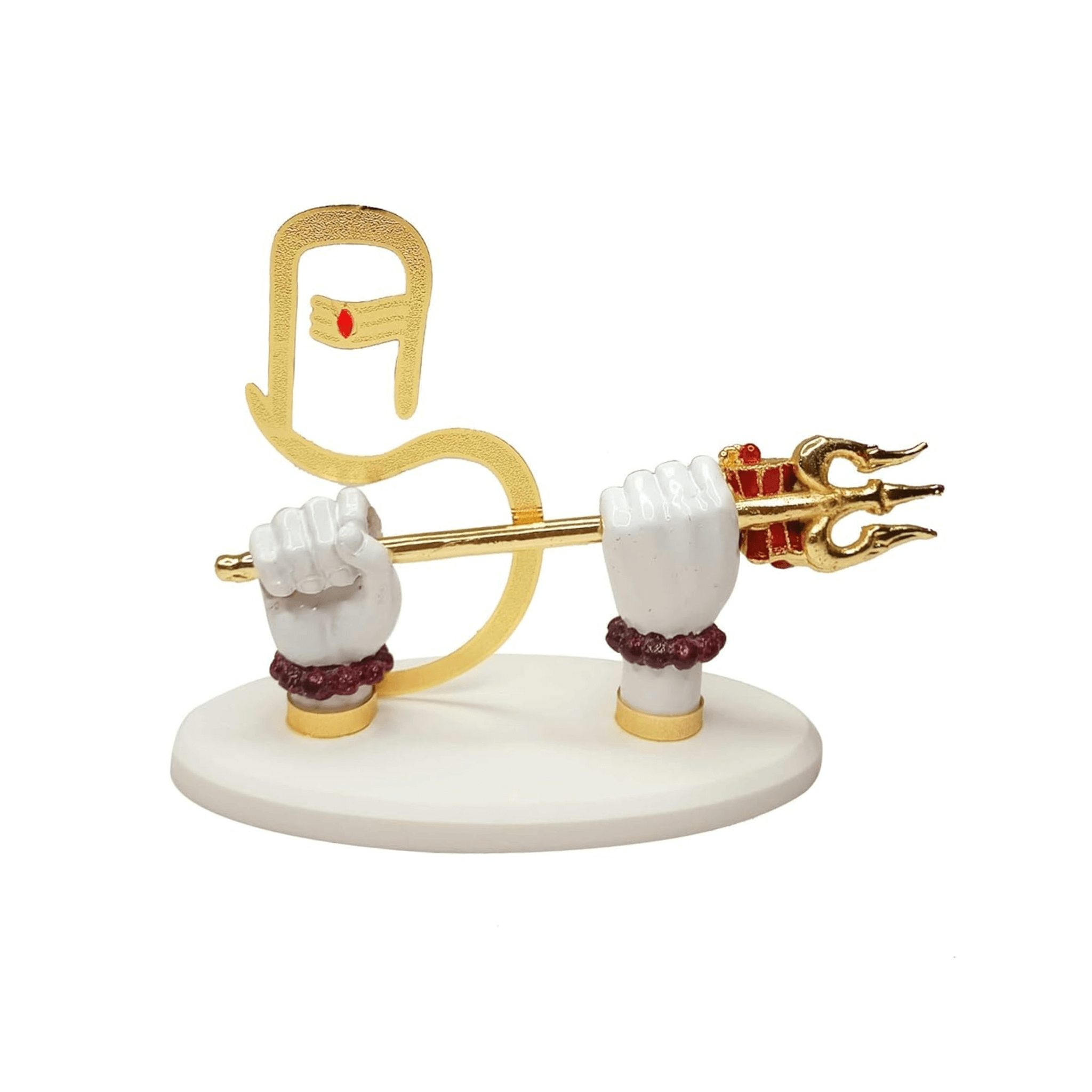 Lord Shiva Hands with Trishul Figurine