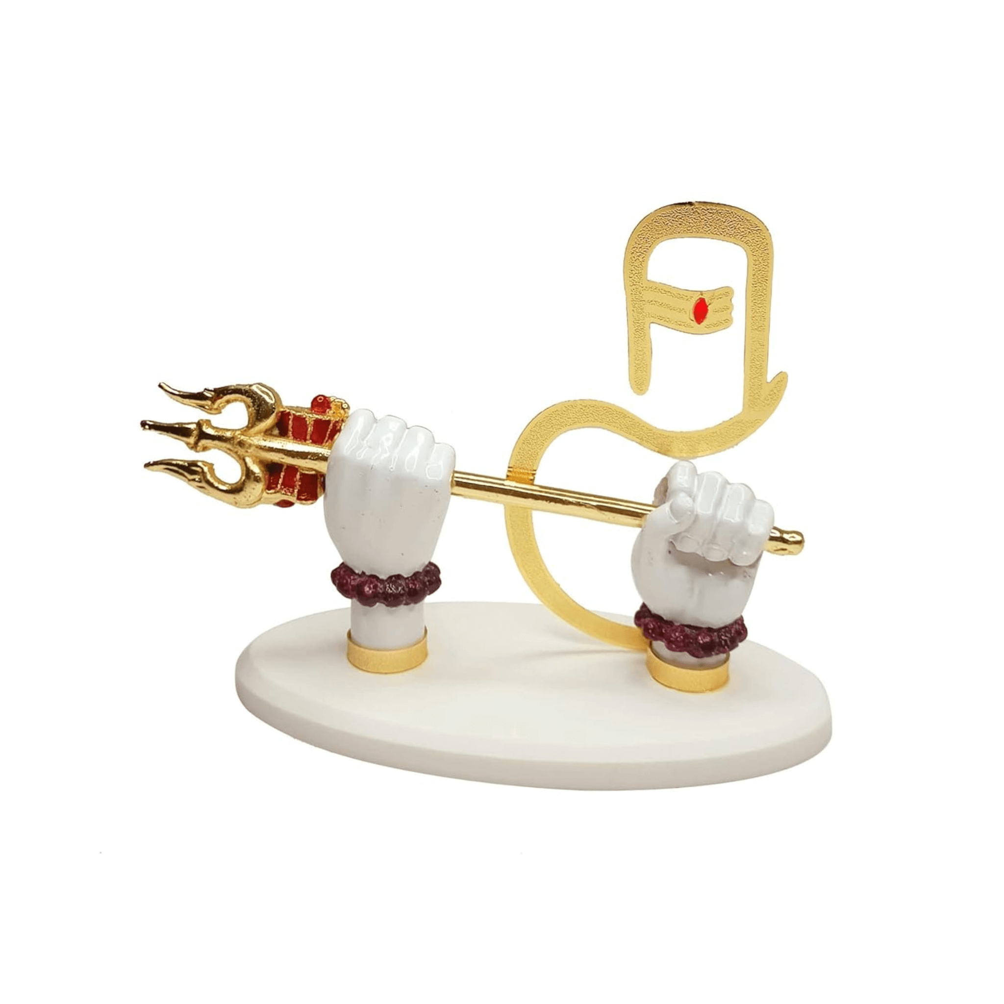 Lord Shiva Hands with Trishul Figurine