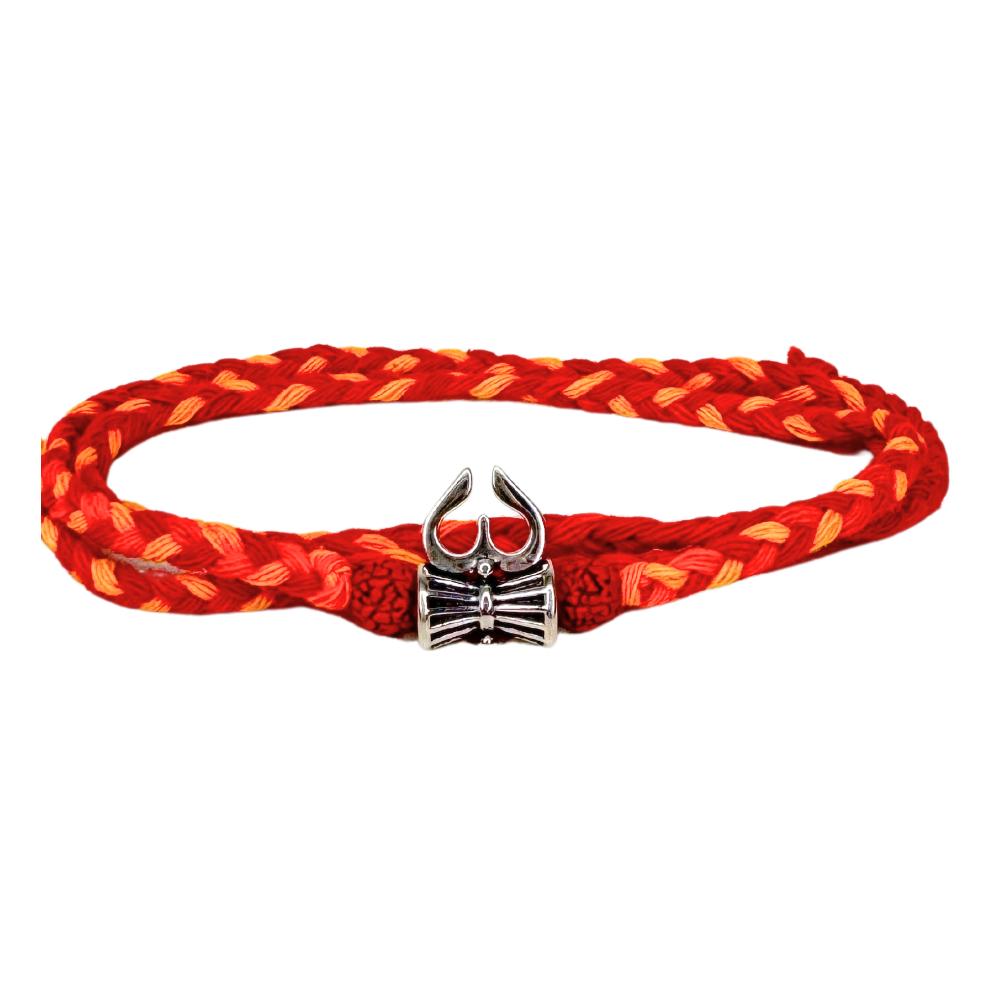 Silver Rakhi Combo for Brothers/Bhai/Bro/Bhaiya - Om, Krishna, Ganesha, Shiv Trishul Silver Rakhi Set of 5