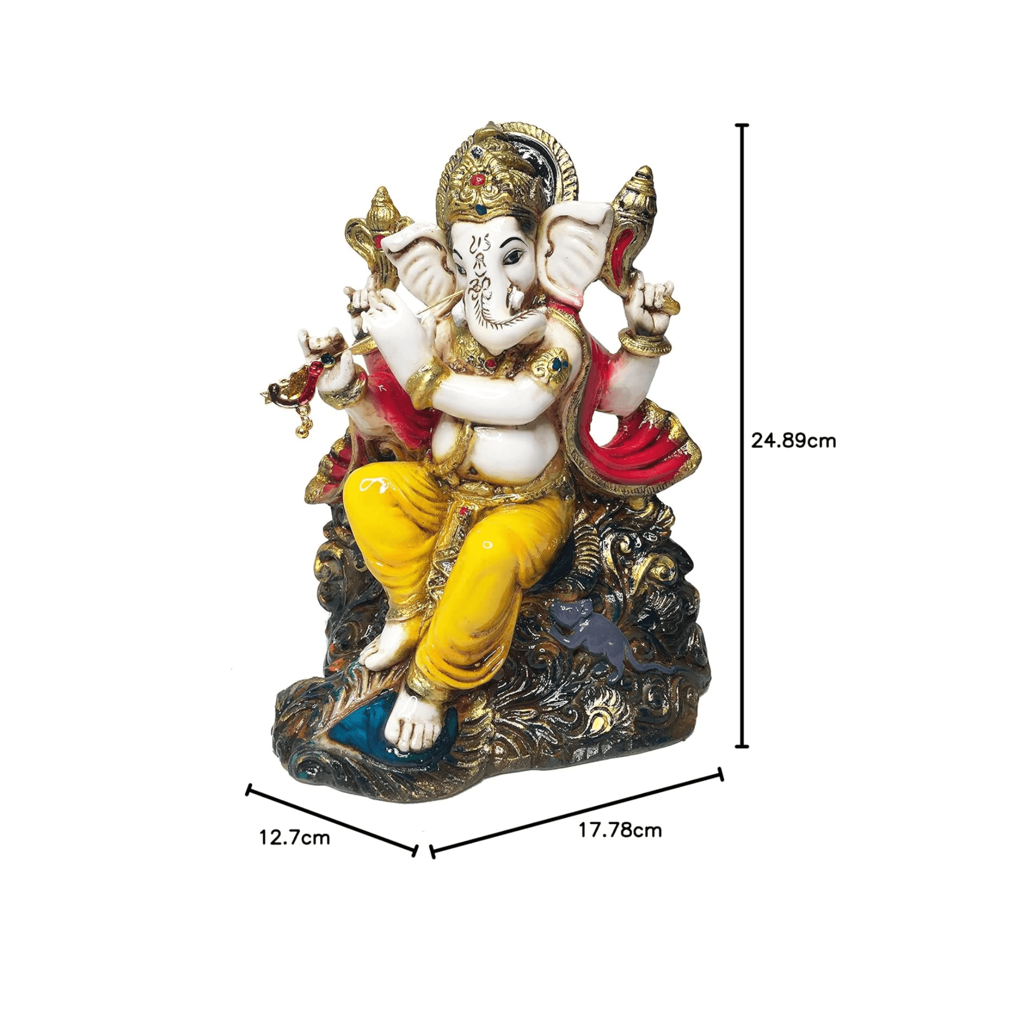 Bansuri Ganesha Figurine