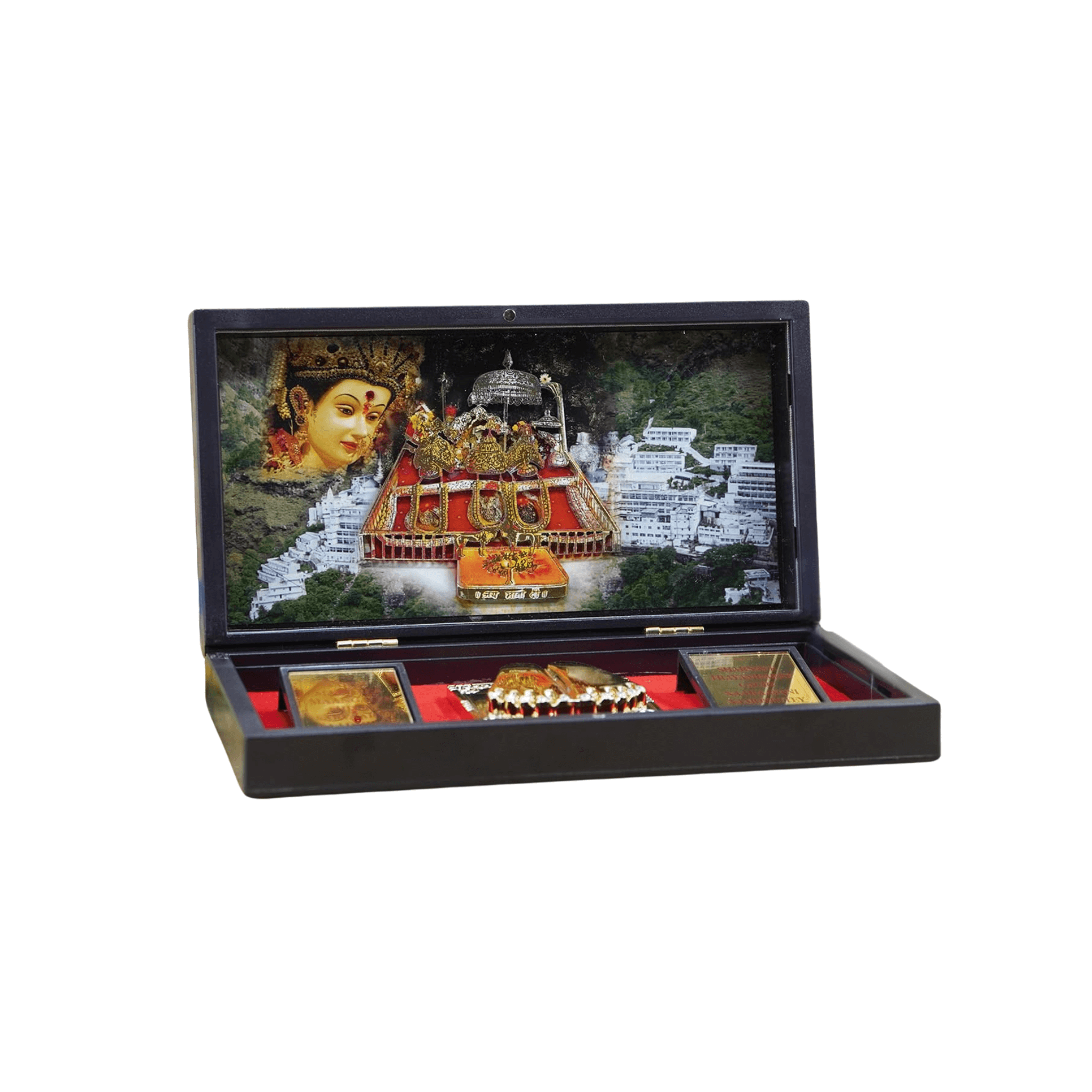 MATA Vaishno Devi Figurines in Box with Chandan Fragrance