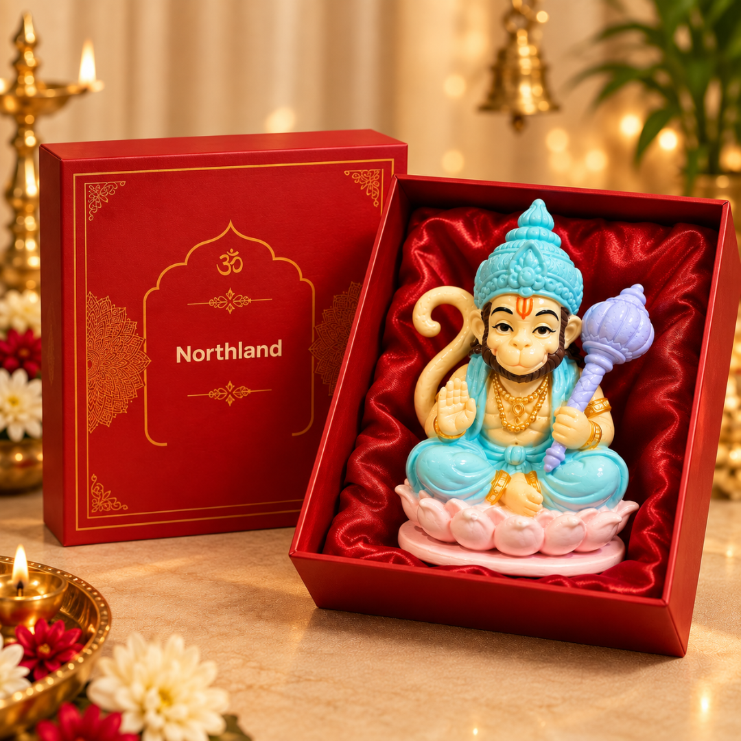Pastel Special Exclusive Hanuman Ji Idol in Gift Box, 4 x 2.5 Inches
