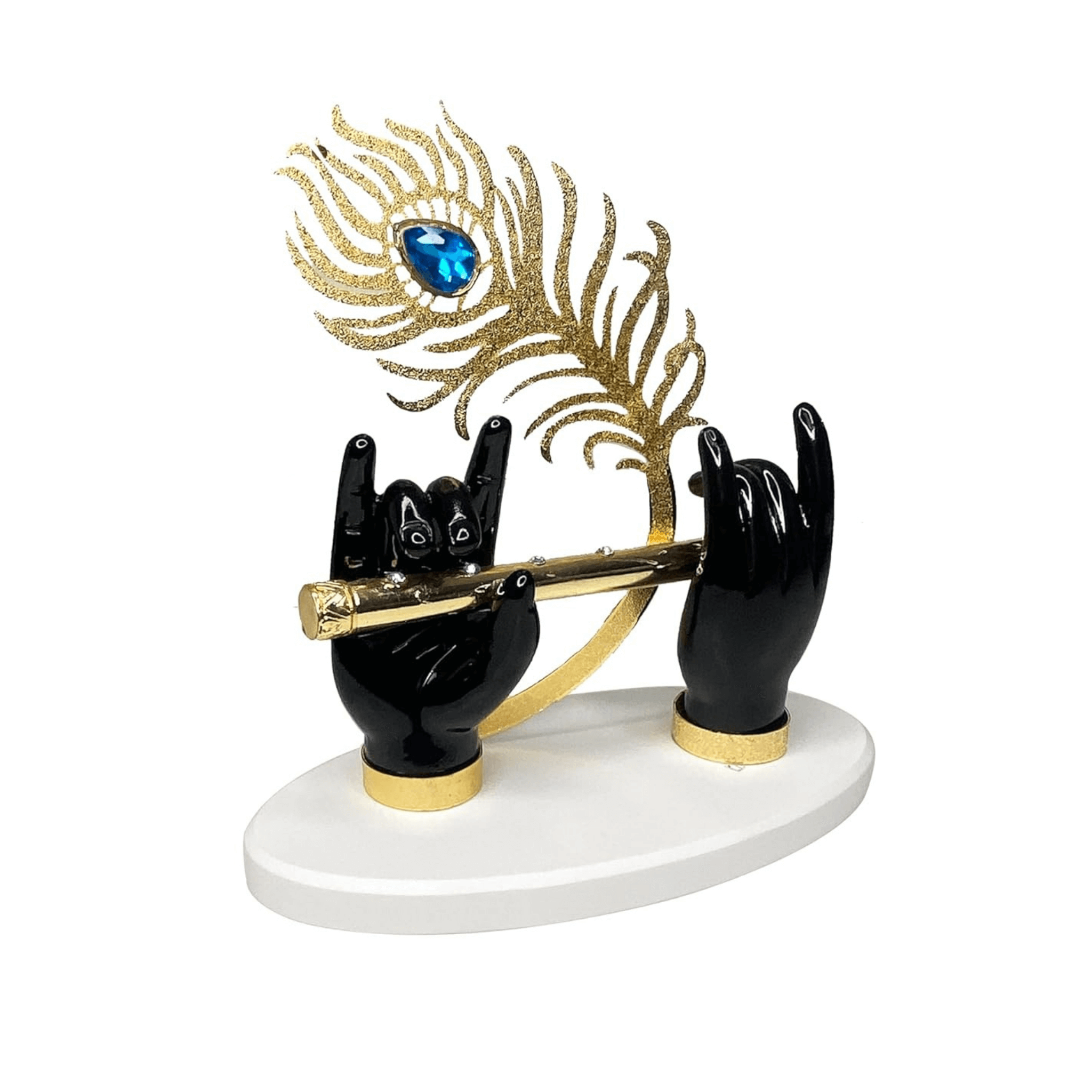 Krishna Murli Hands Figurine (Size: 7 x 7 inches)