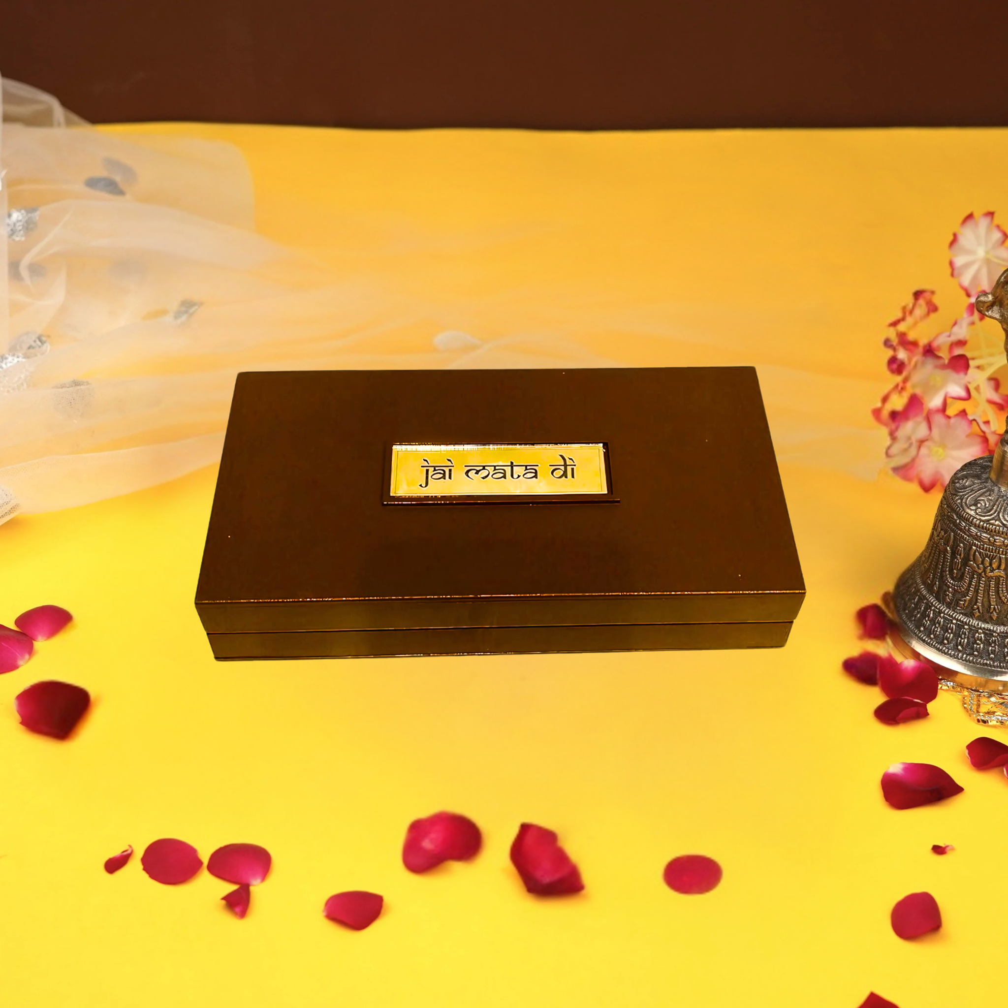 MATA Vaishno Devi Figurines in Box with Chandan Fragrance