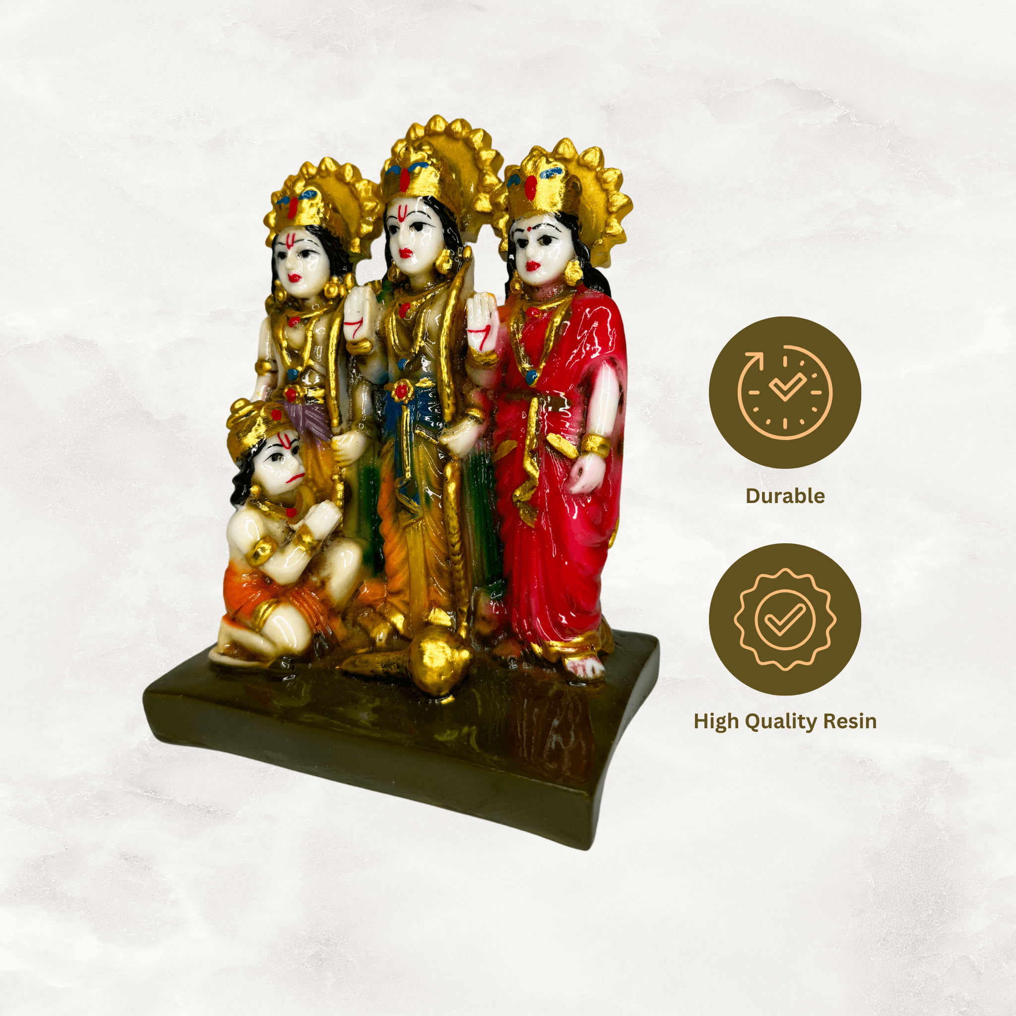 Ram Darbar Murti Statue Idol Figurine Showpiece