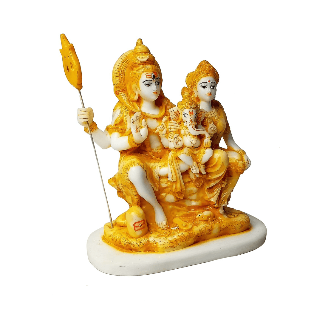 Lord Shiv Parivar Figurine Idol Murti Statue for Pooja & Gift