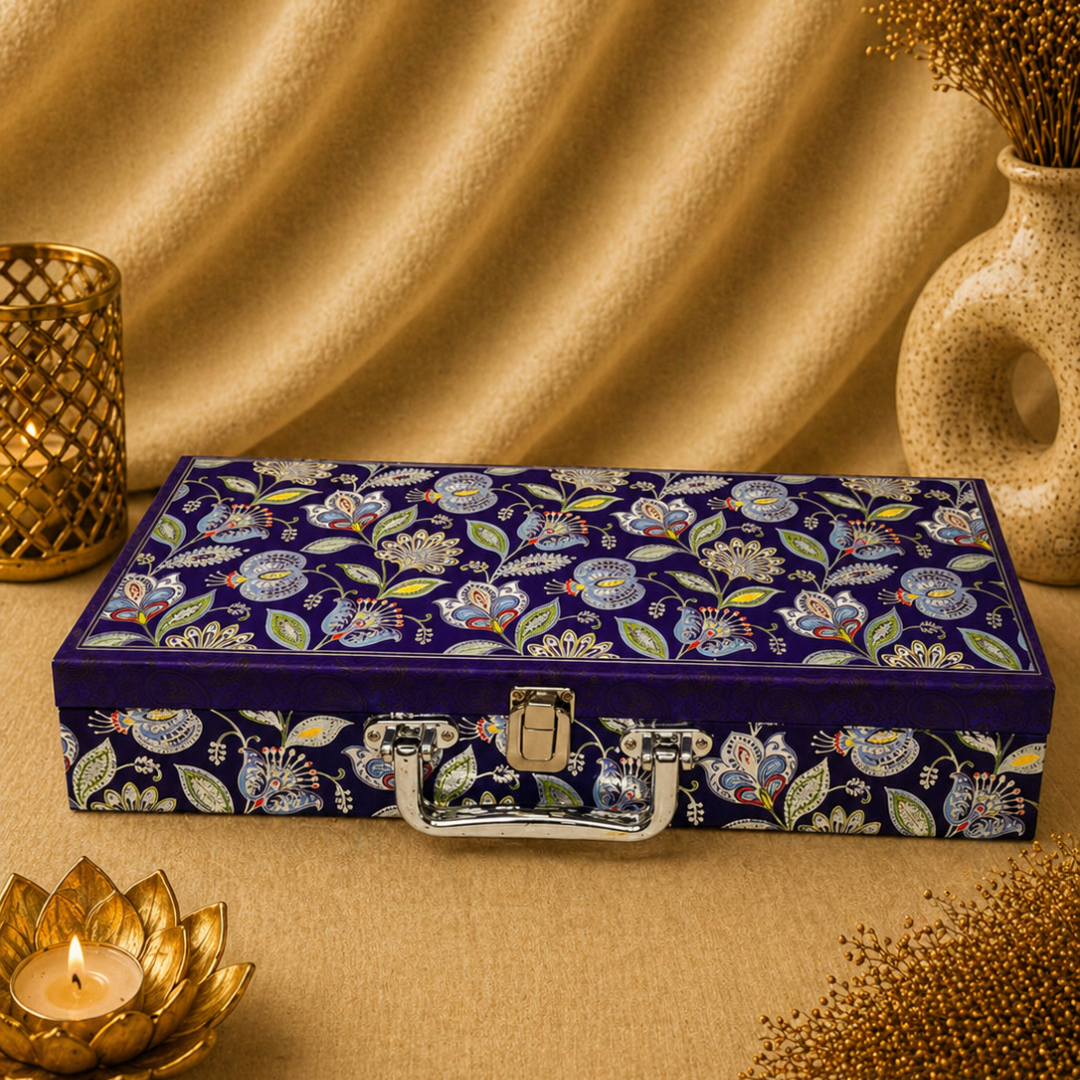 Dry Fruits Corporate Gift Hamper with 3 Jars - Roasted Almonds, Pineapple Coins & Mixed Berries