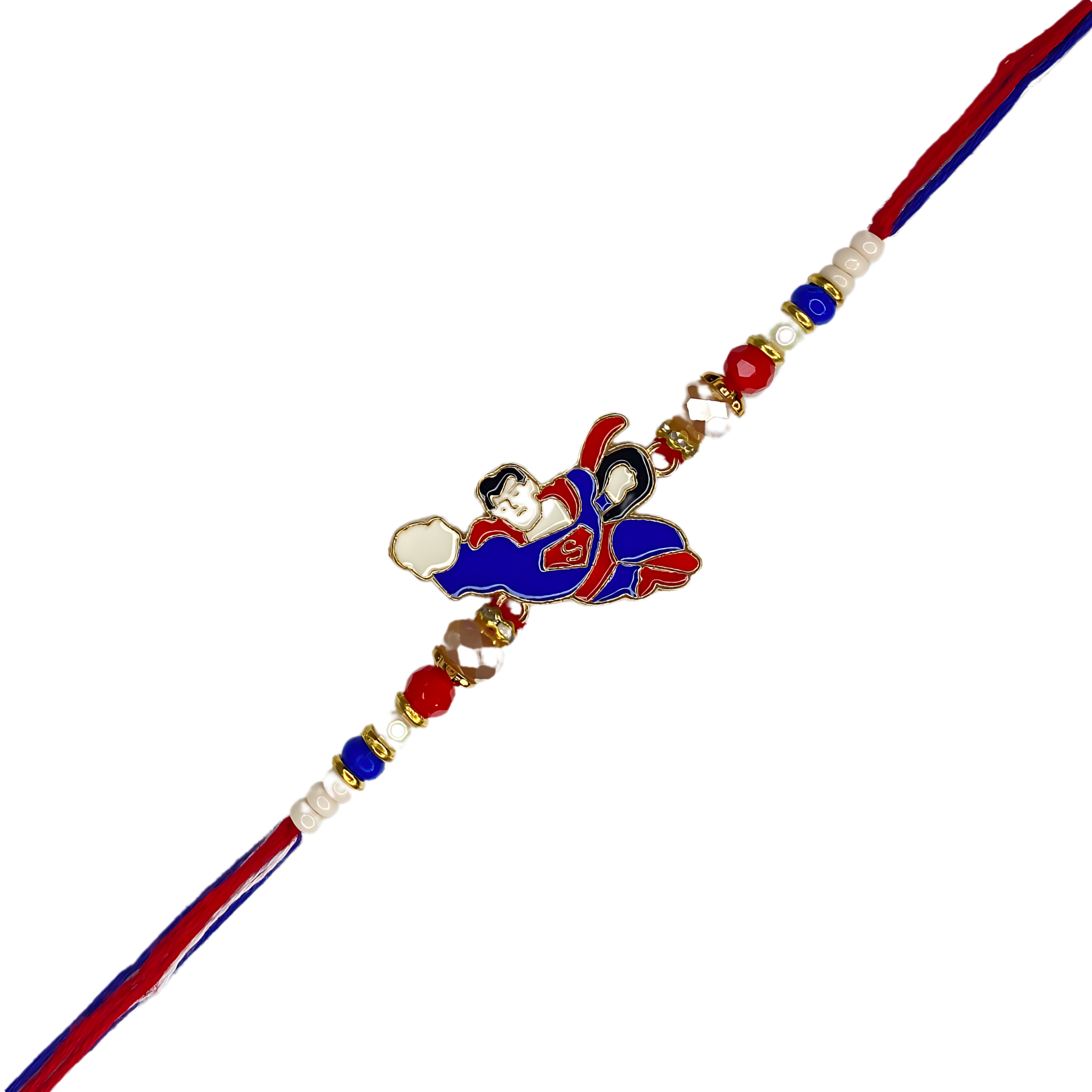 Cute Cartoon Superhero Rakhi for Kids Boy & Girl Brother/Sister