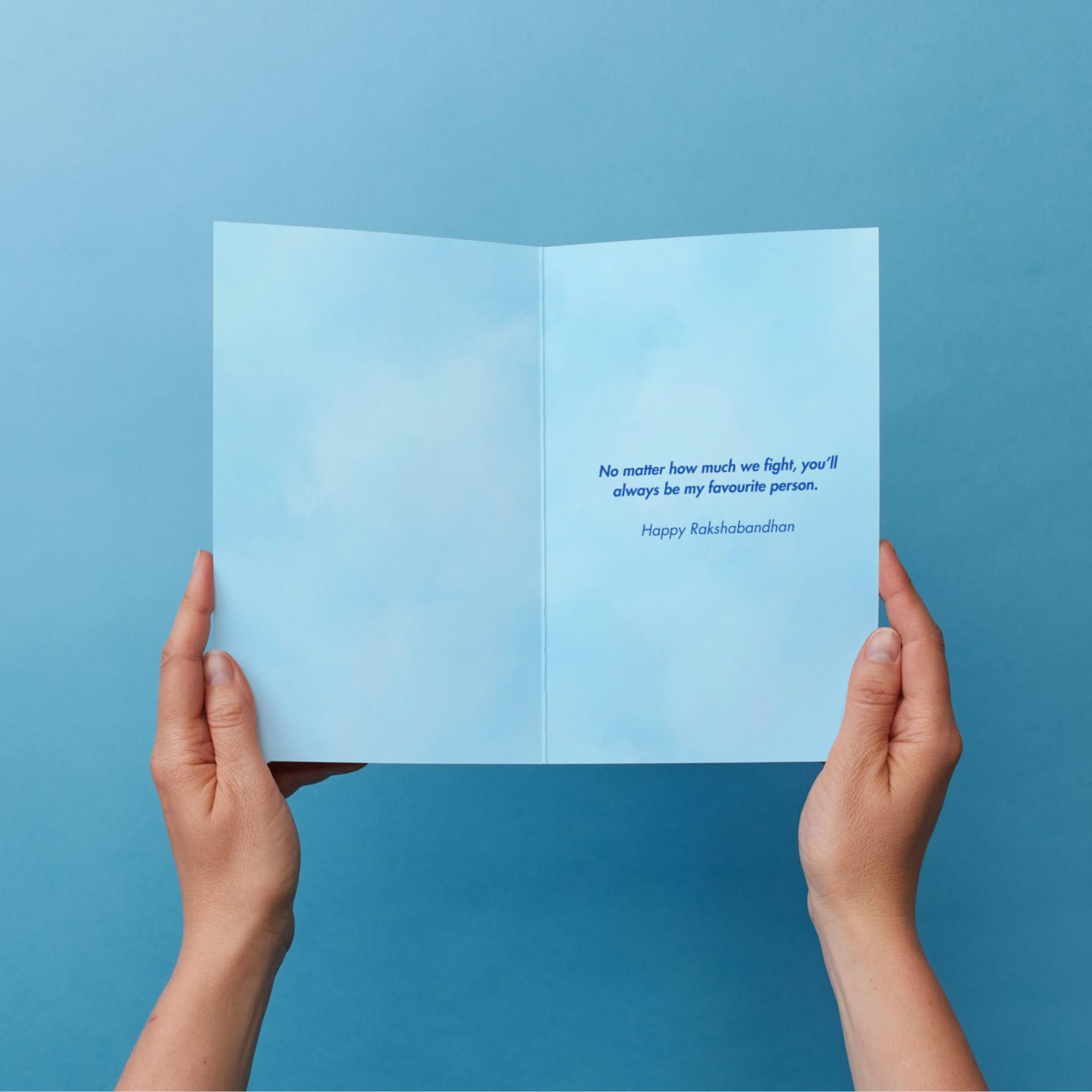 Brother Greeting Card for Rakshabandhan