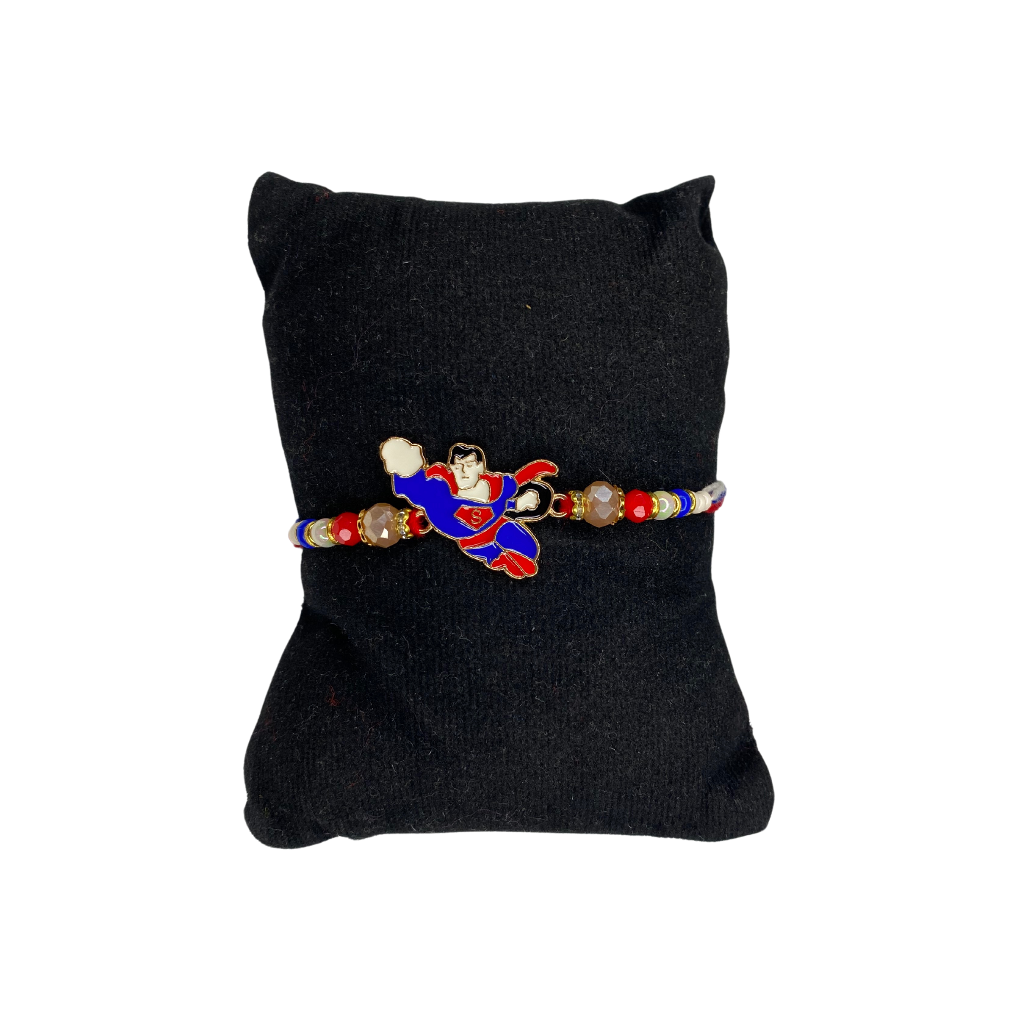 Cute Cartoon Superhero Rakhi for Kids Boy & Girl Brother/Sister