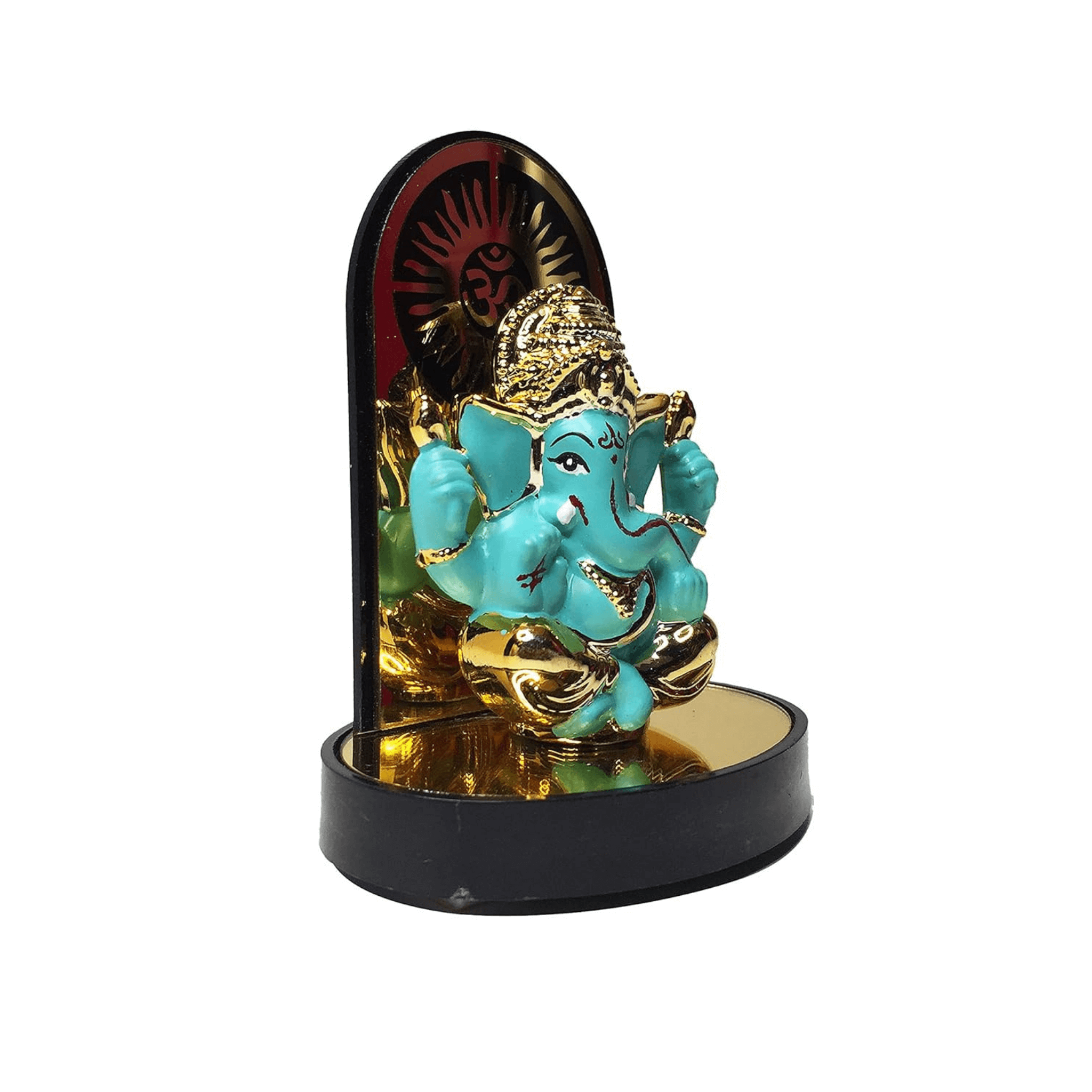 Sea Blue Ganesha Idol for Car Dashboard