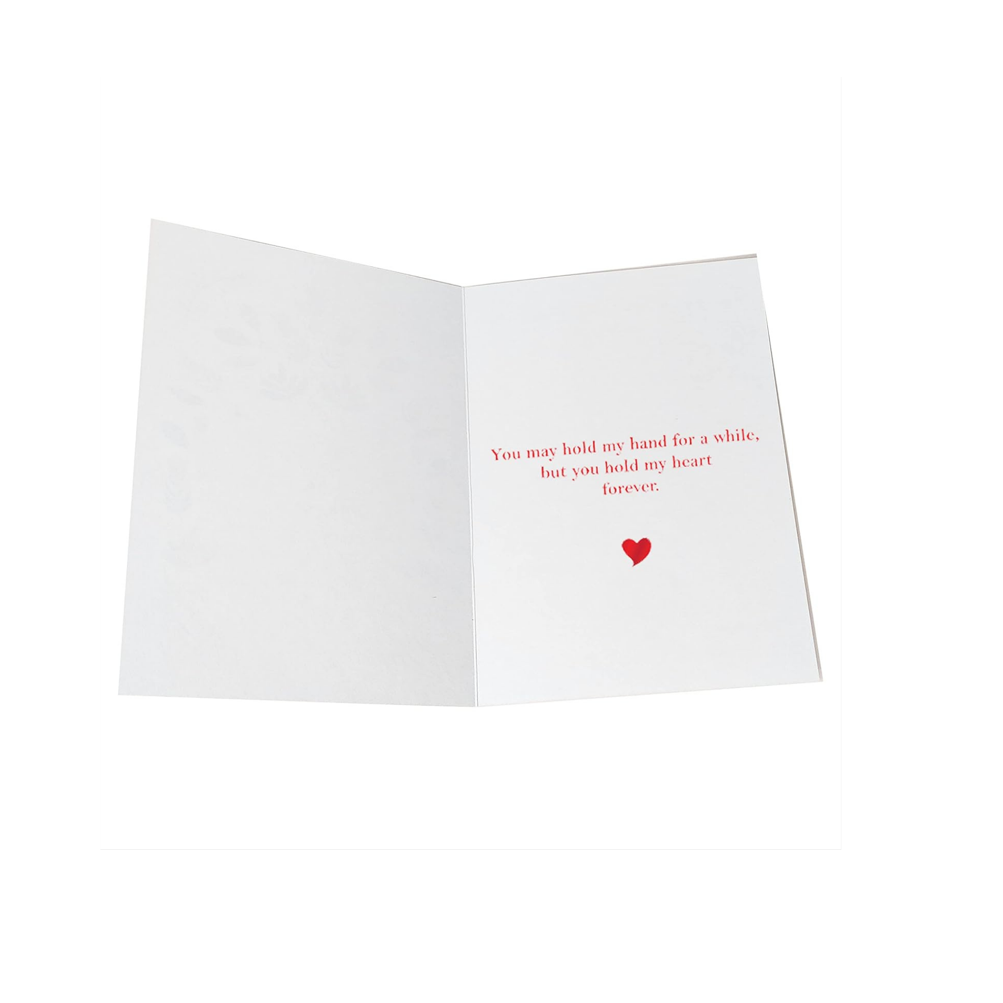 Love You Forever Greeting Card for Anniversary Birthday Valentines