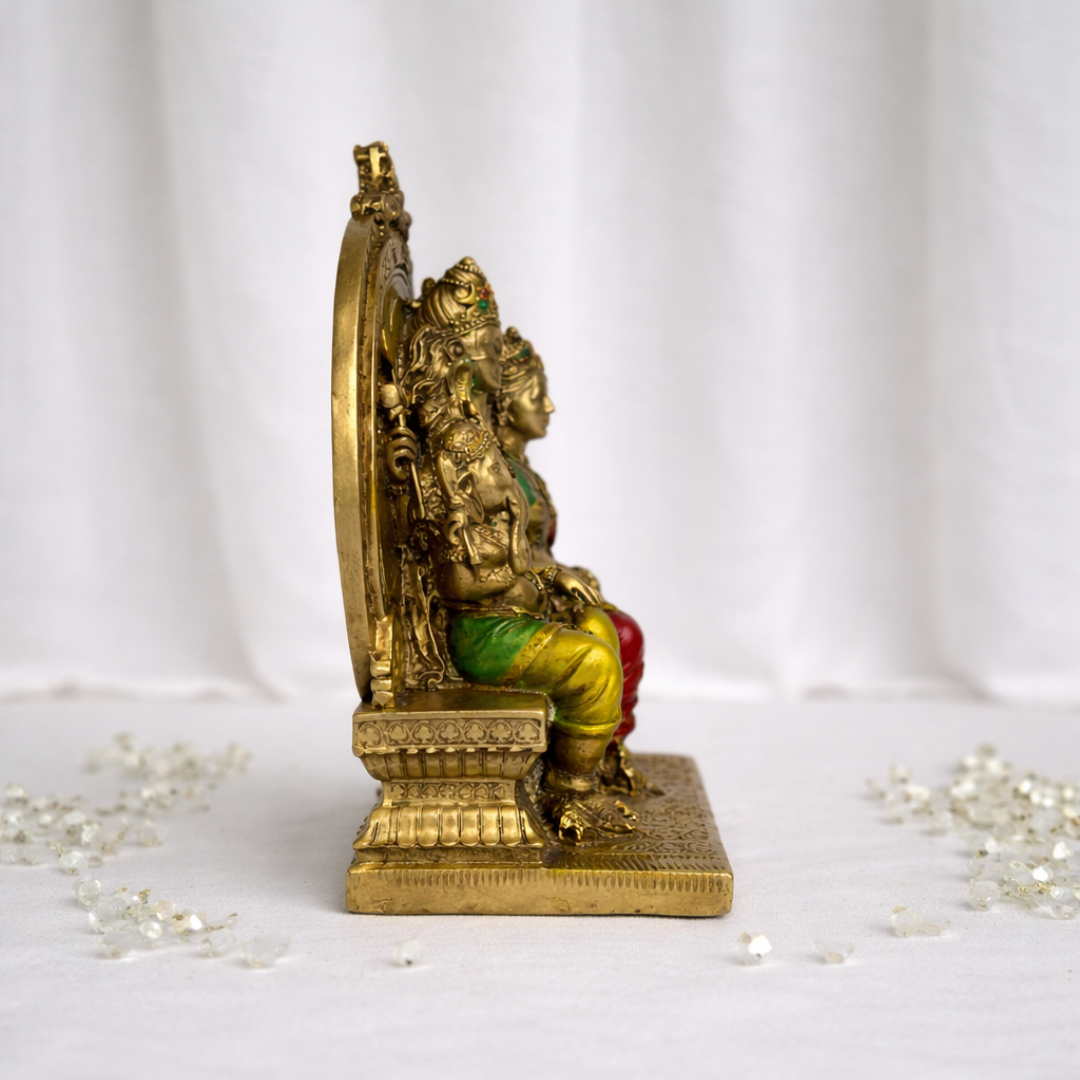 Shiv Parivar Idol – 10 Inch Resin