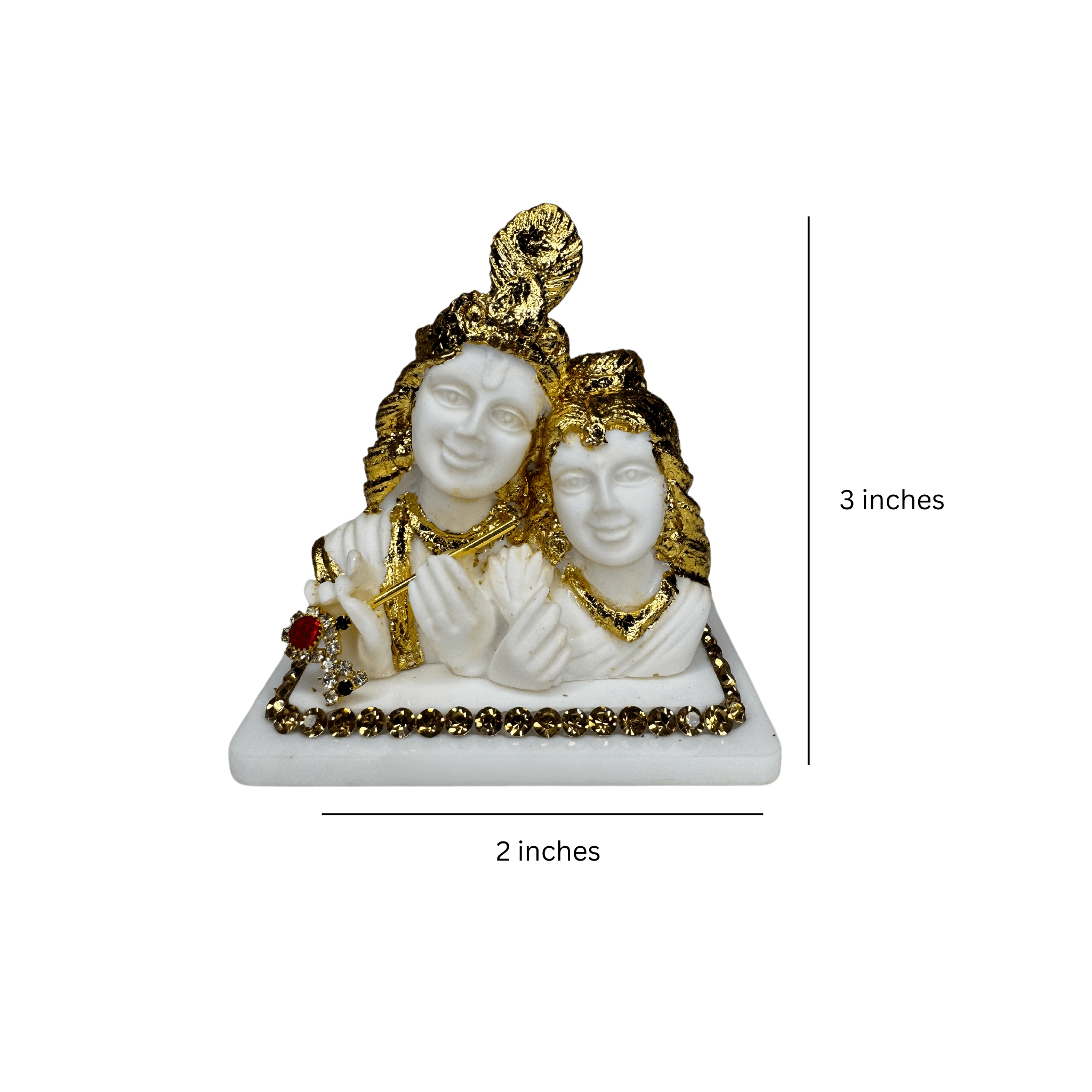 Radha Krishna Idol Statue Showpiece Murti