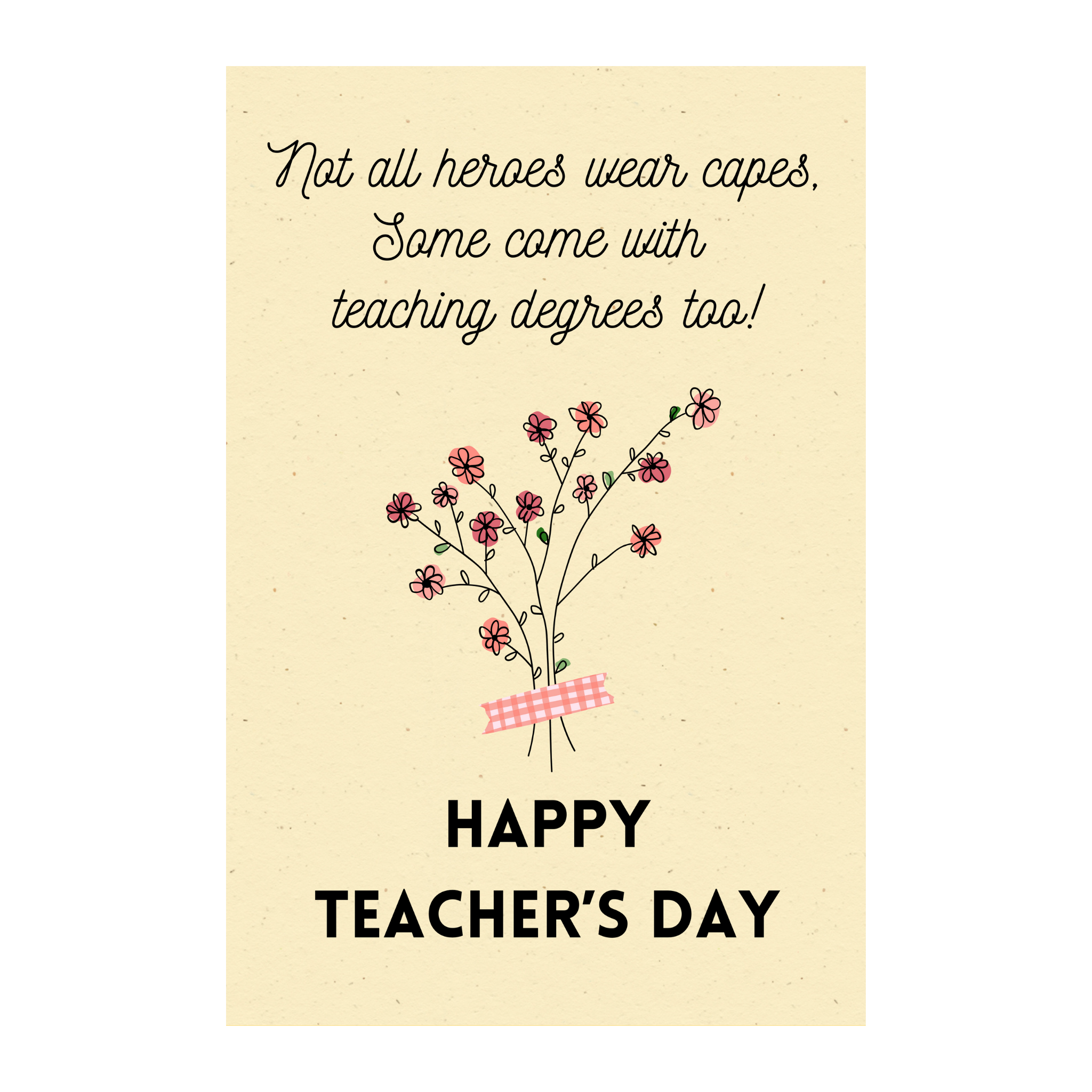 Teacher's Day Greeting Card with Mug Gift Combo - Best Gifts for Teachers