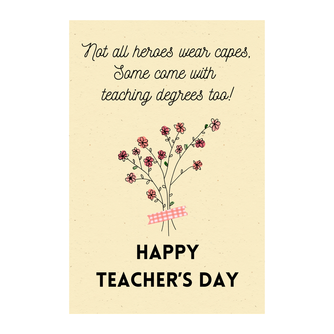 Special Teacher's Day Greeting Card with Mug & Pen Gift Combo - Best Gifts for Teachers and Mentors
