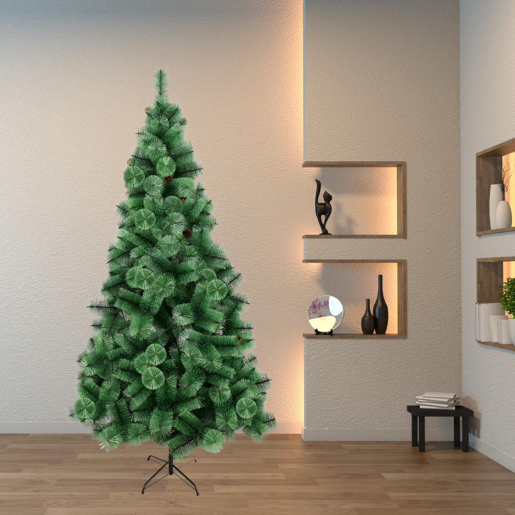 Artificial Green Christmas Tree 6 Feet