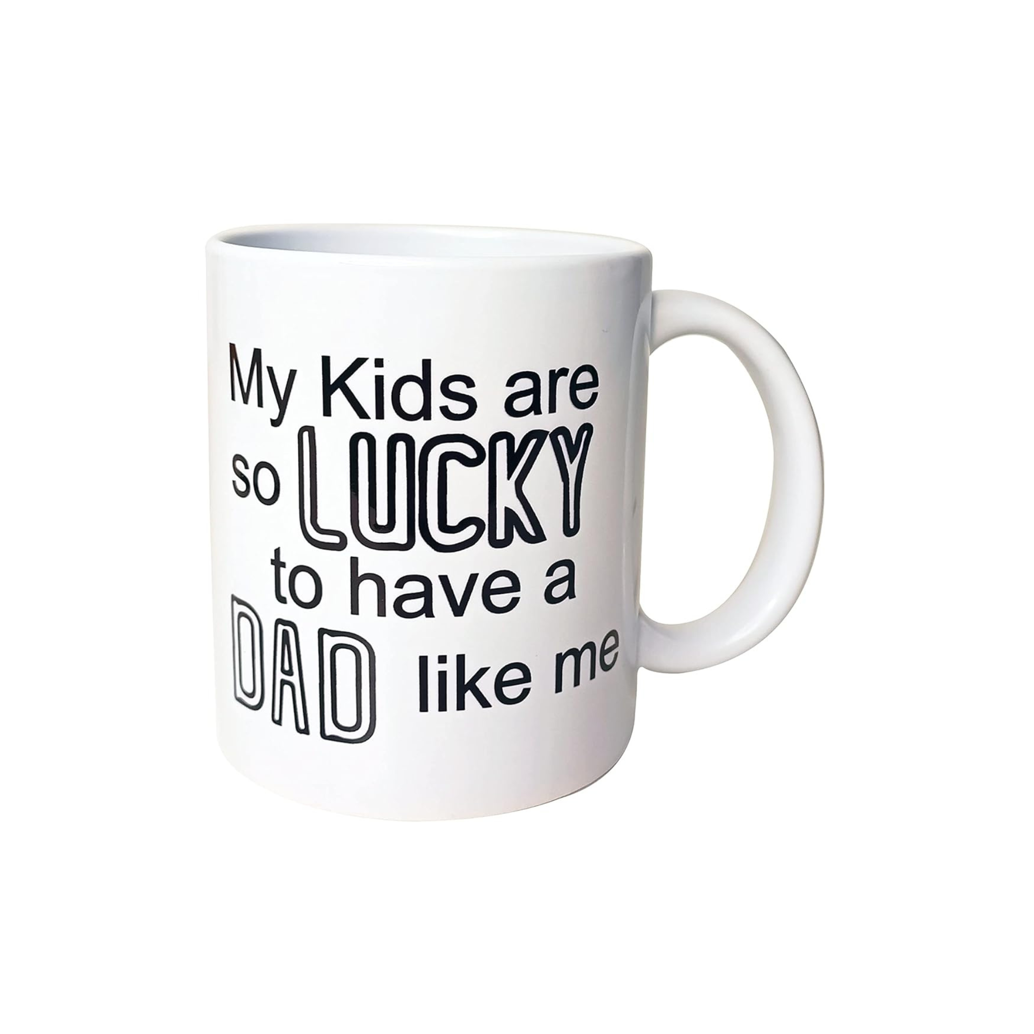 Dad Coffee Mug and Greeting Card Gift Combo