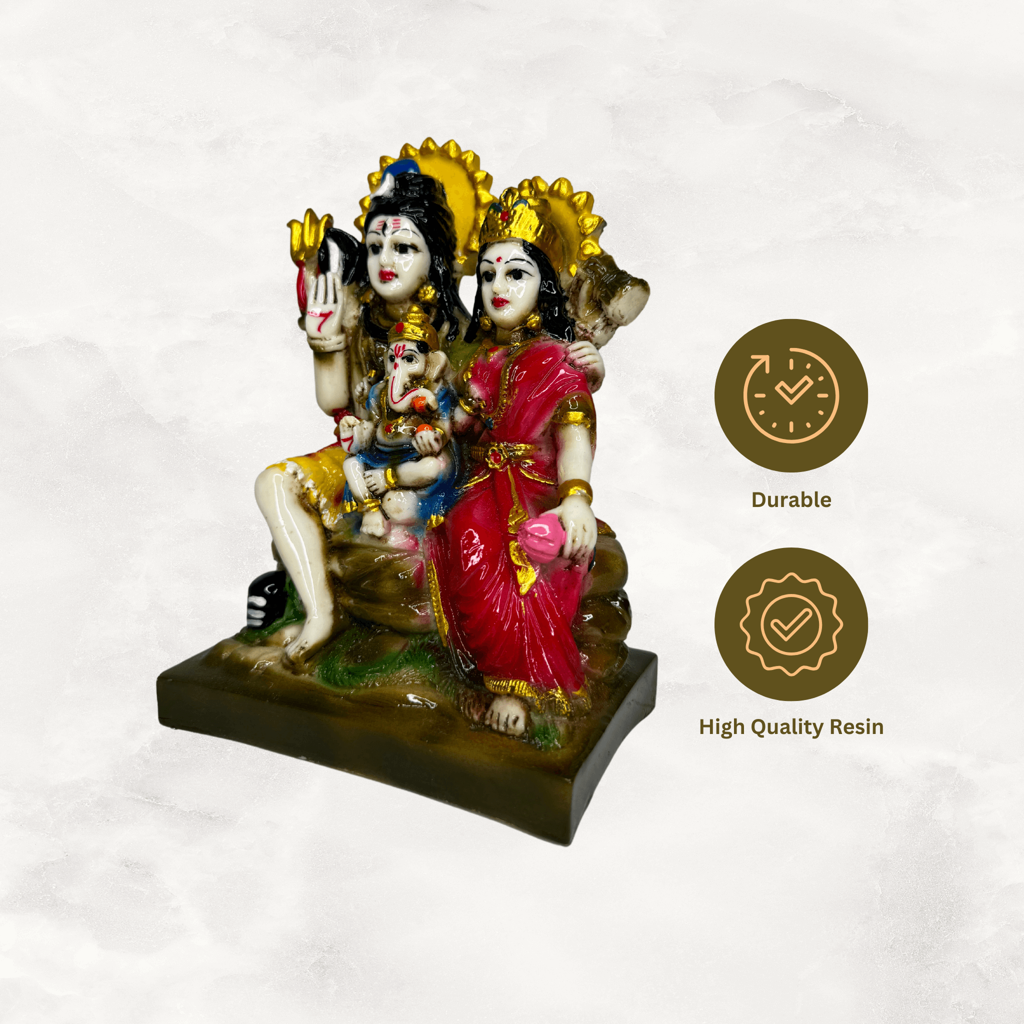 Shiv Parivar Murti Idol Statues Figurine