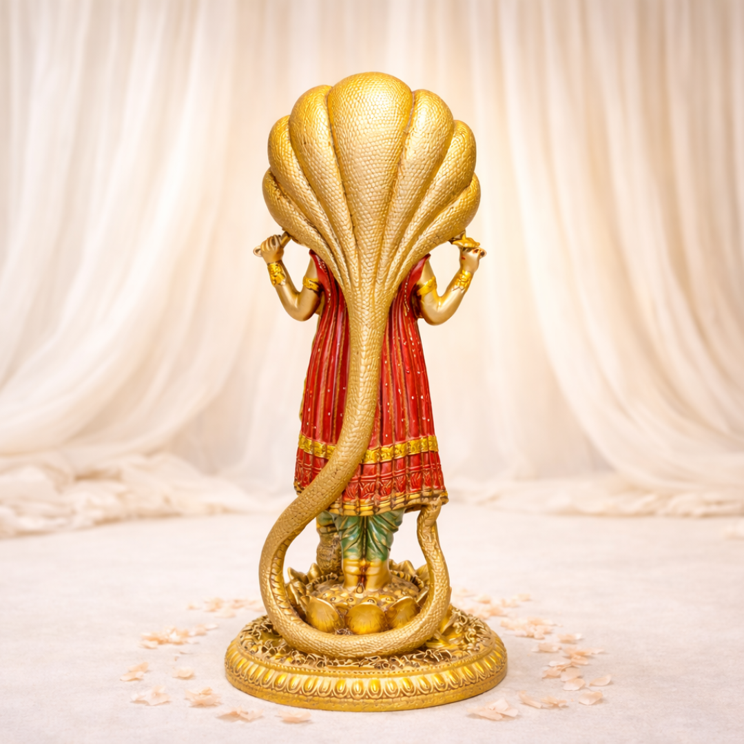 Venkatesh Narayan Design Vishnu Ji Idol - 11 Inch