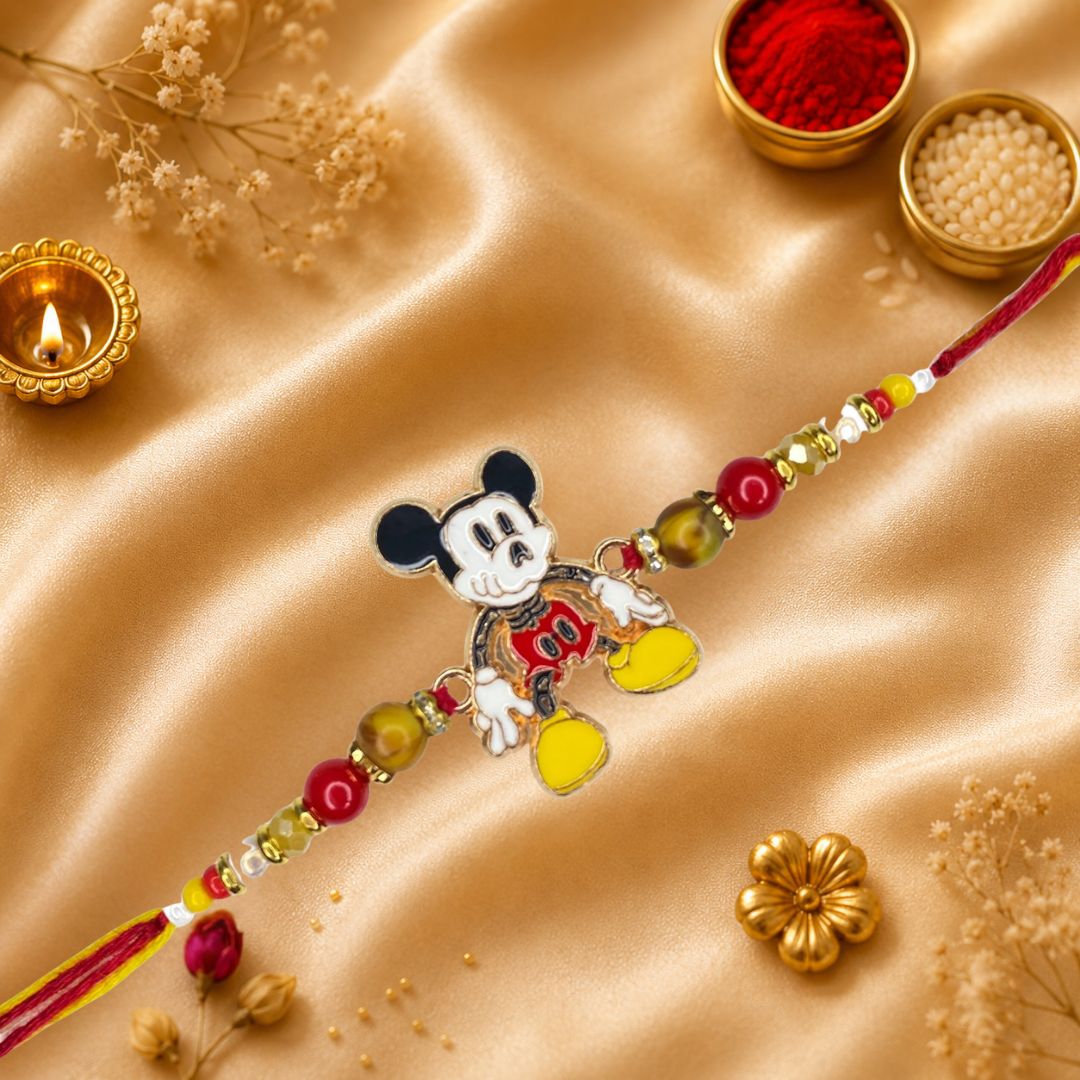 Cute Cartoon Superhero Rakhi for Kids Boy & Girl Brother/Sister | Rakhi for Brother Kids