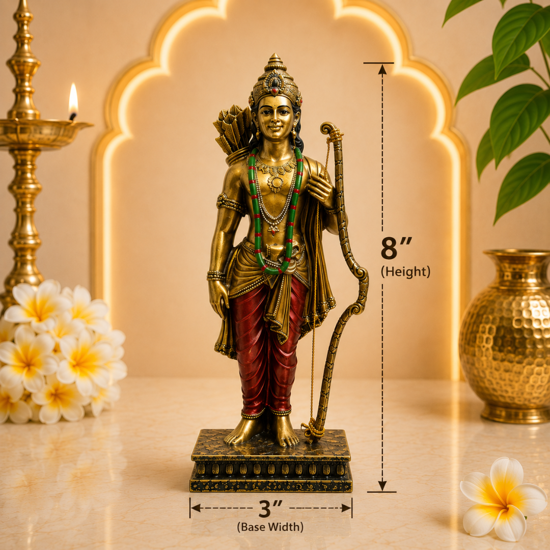 Northland Ram Darbar Idol Set for Home Temple & Pooja Room
