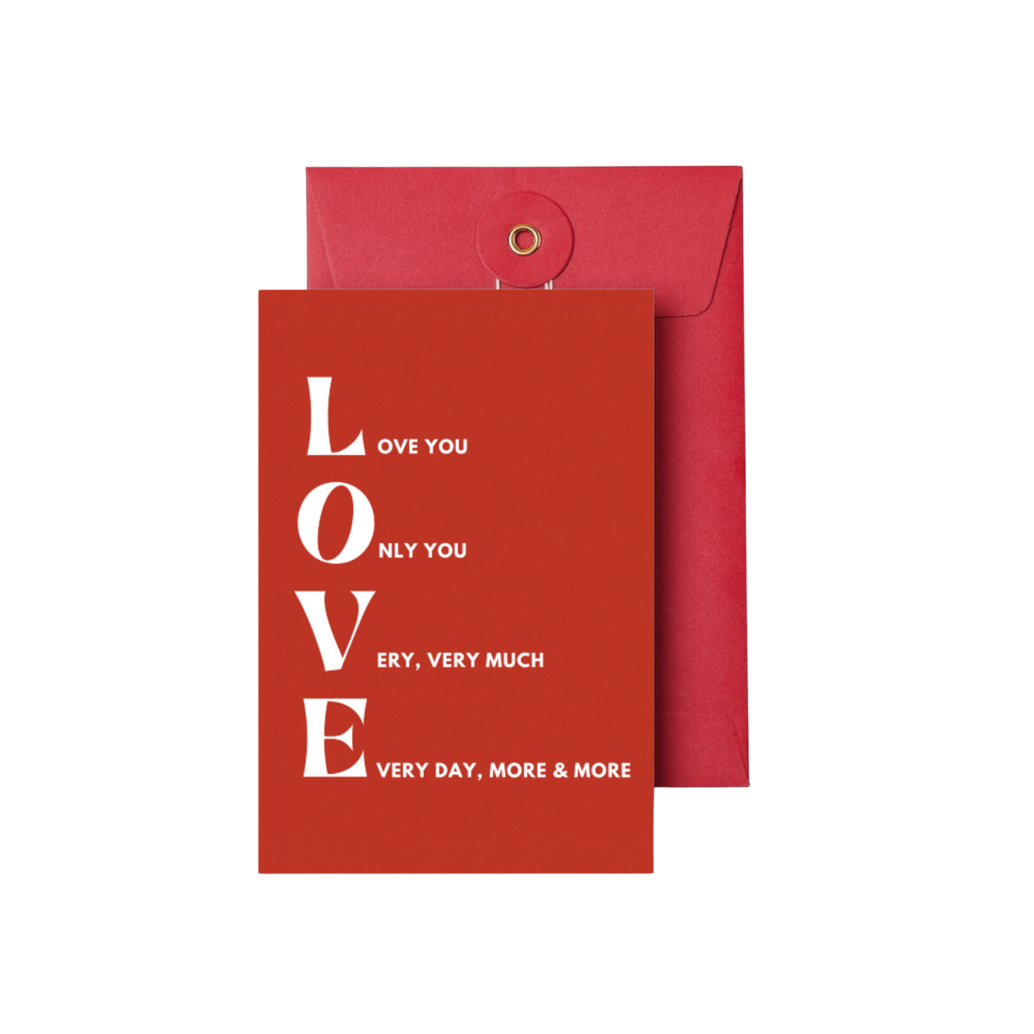 LOVE Greeting Card