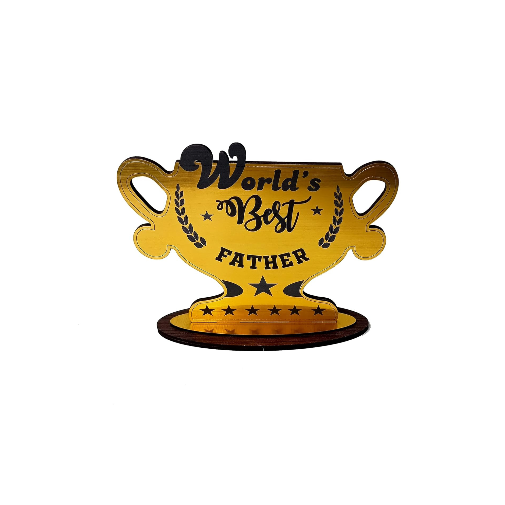 World's Best Father Trophy - Ideal Gift for Father