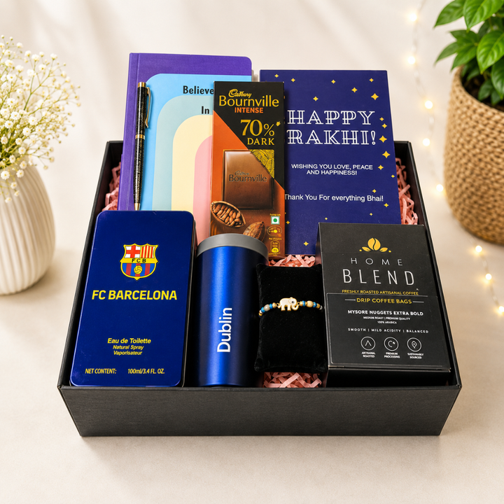 Rakshabandhan/Rakhi Hamper with Chocolate for Brother/Bro/Bhai