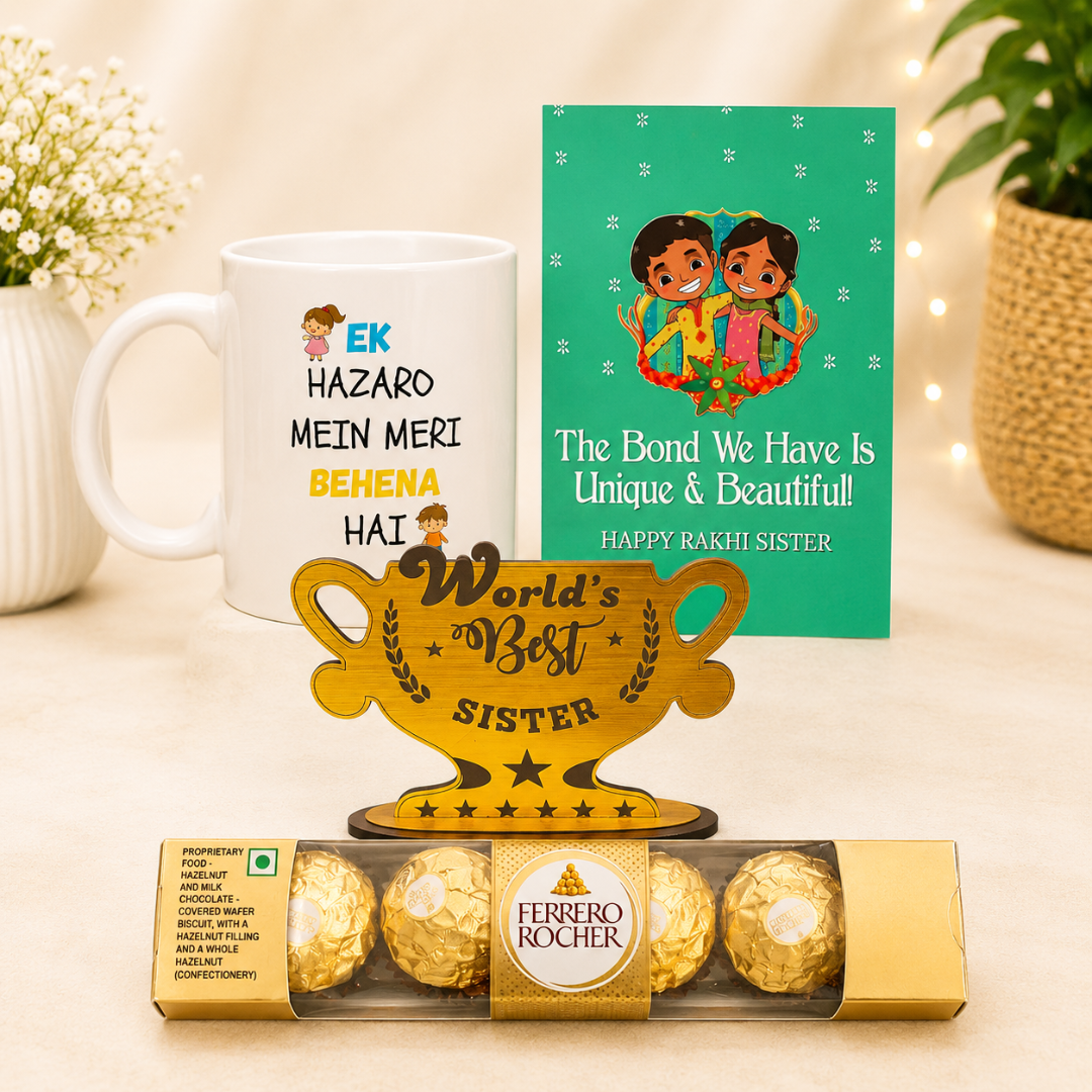 Rakhi Gift Combo for Sister