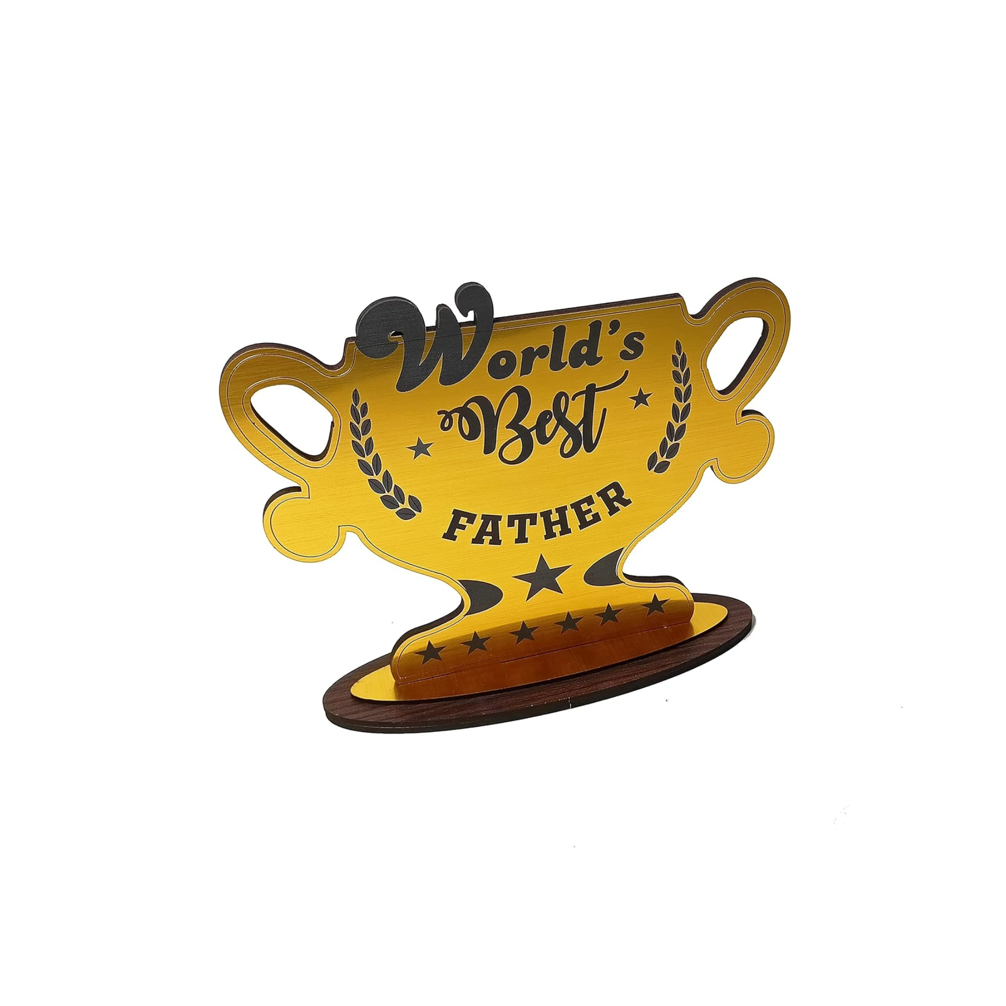 World's Best Father Trophy - Ideal Gift for Father