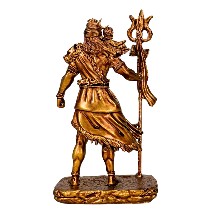 Car Dashboard Lord Shiv/Shiva/Mahadev/Shankar Statue/Murti/Idol for Home Office Decor, Pooja, Diwali Gifts, Wedding Gifts (11 x 6 cm)