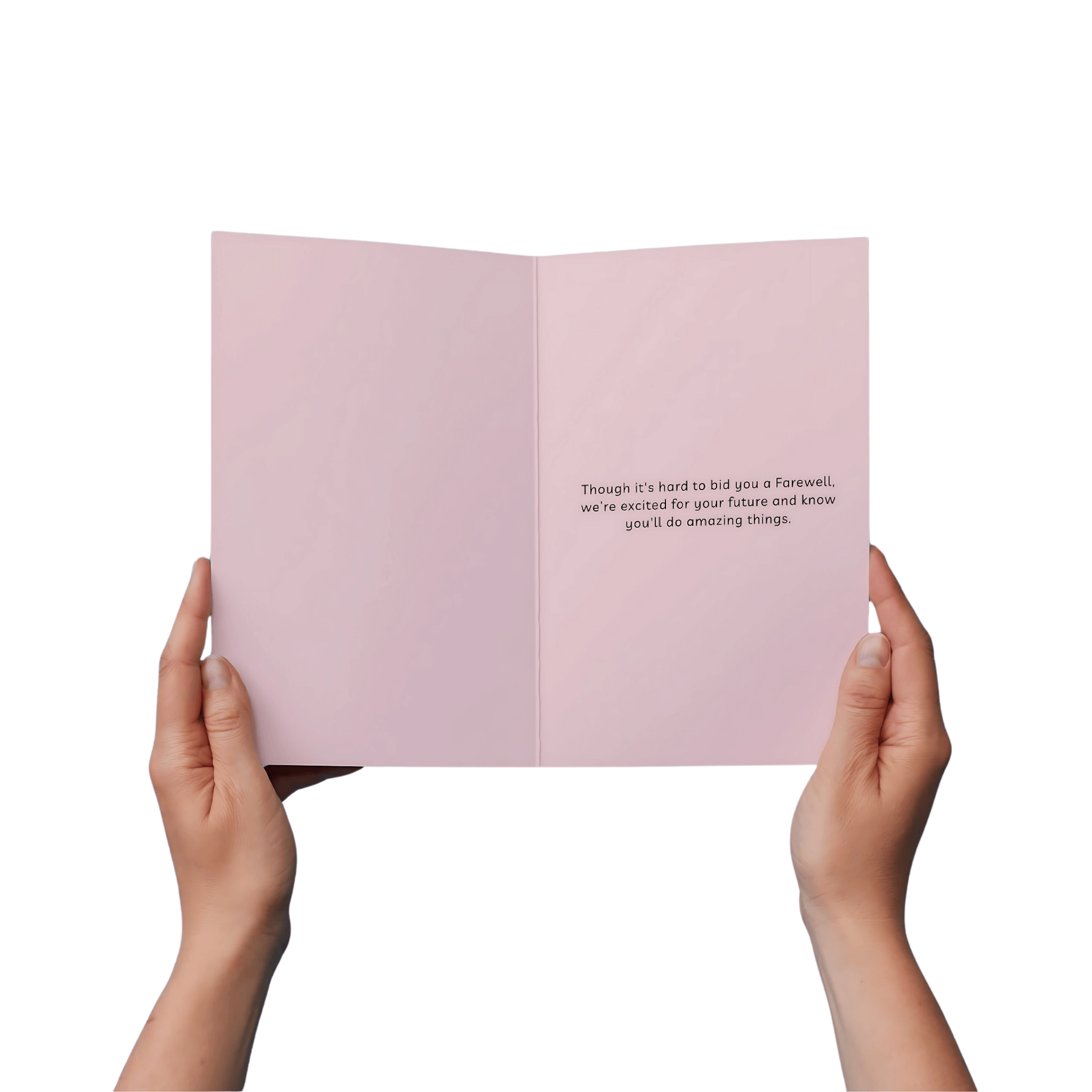 We will Miss You Farewell Greeting Card