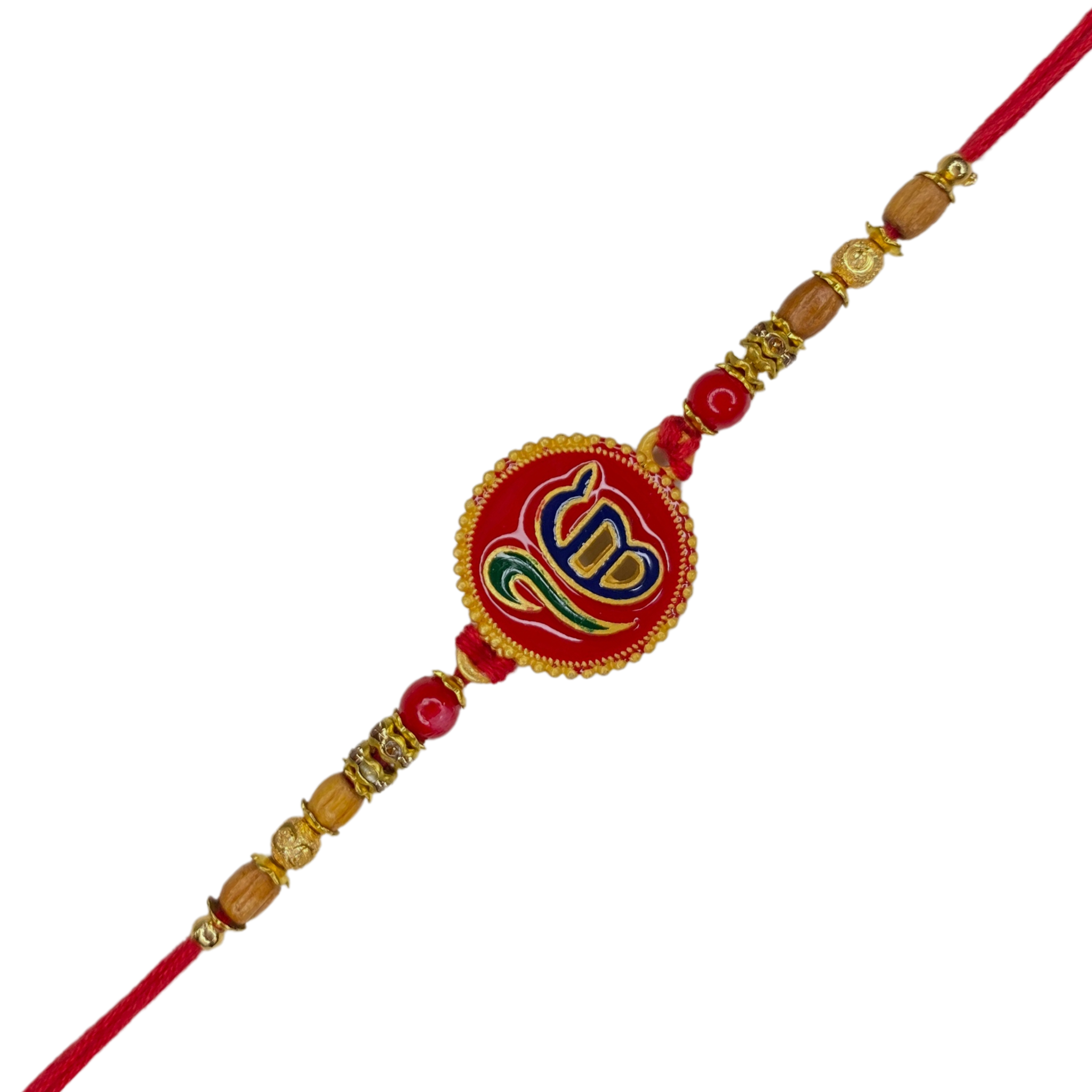 Ek Onkar Rakhi with Rakhi Greeting Crad for Brother Bro Bhaiya Bhai