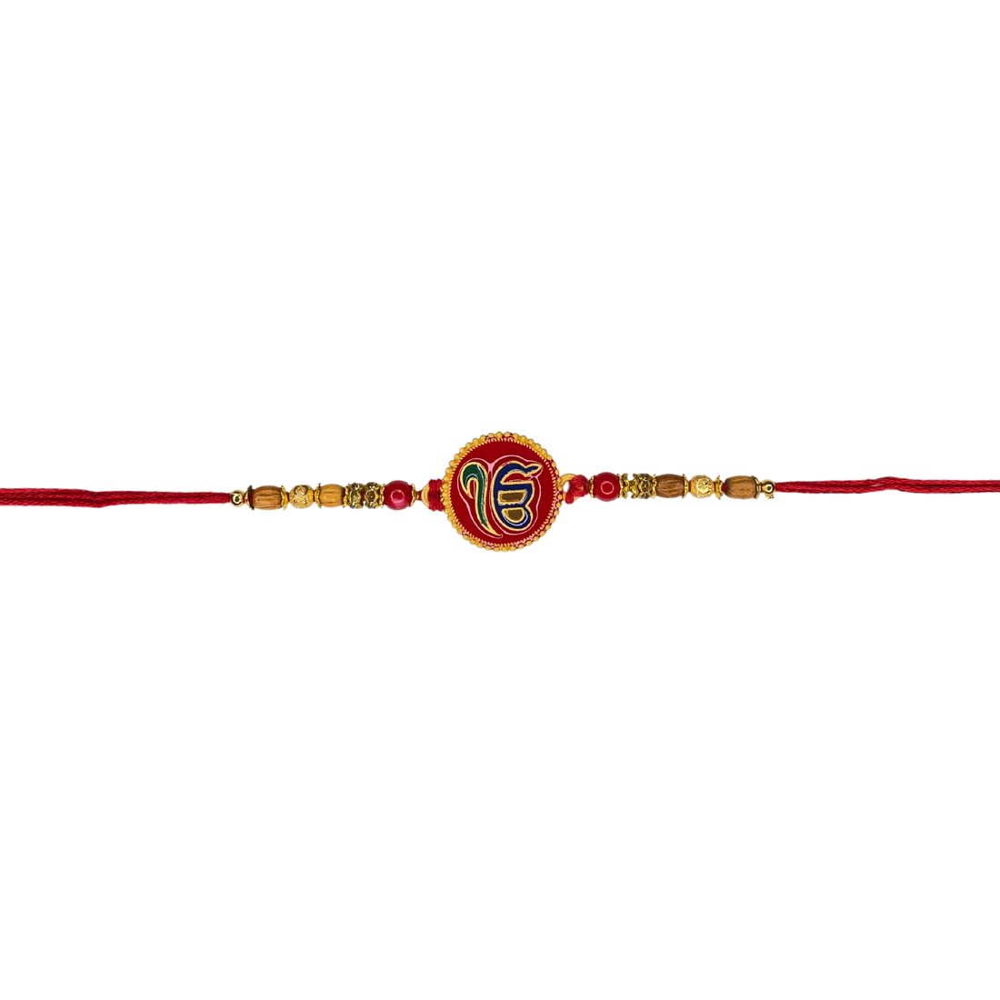 Ek Onkar Rakhi with Rakhi Greeting Crad for Brother Bro Bhaiya Bhai