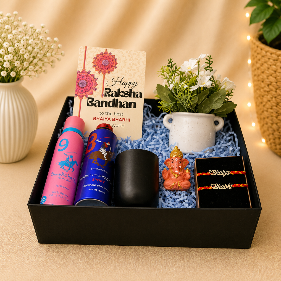 Rakhi Gift Hamper for Bhaiya Bhabhi