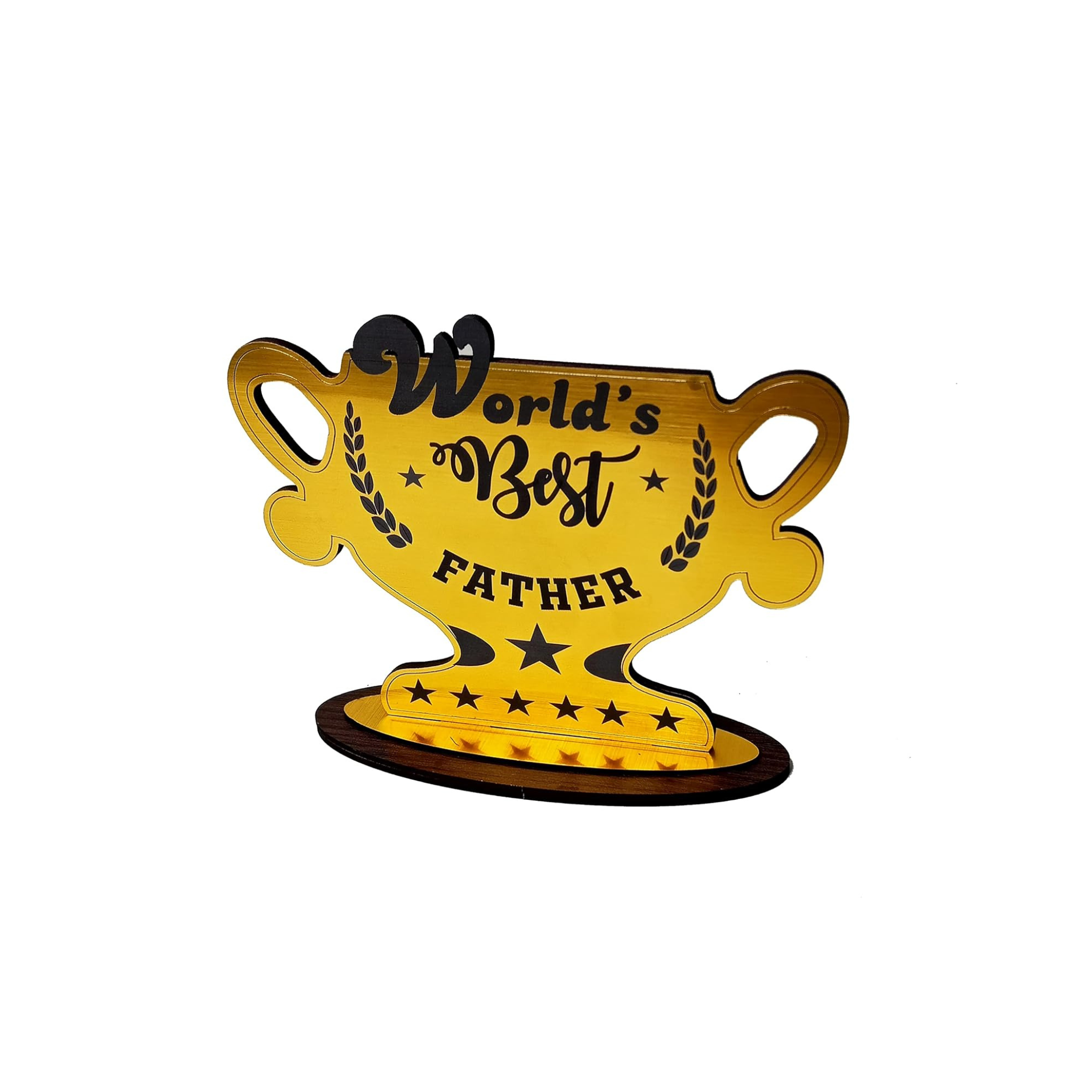 World's Best Father Trophy - Ideal Gift for Father