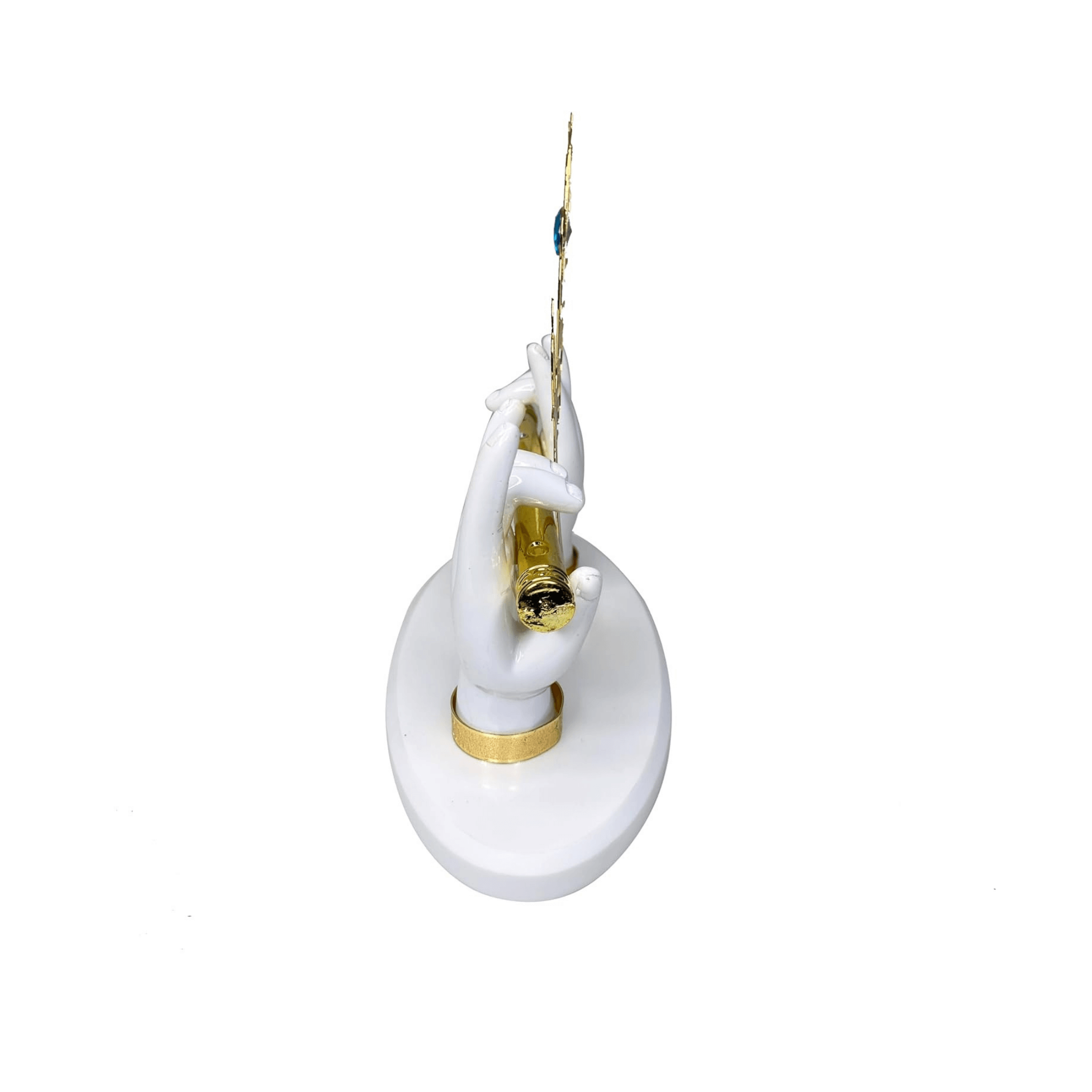 Krishna Murli Hands Idol Gift Article (Size: 7 x 4 x 7 inches)