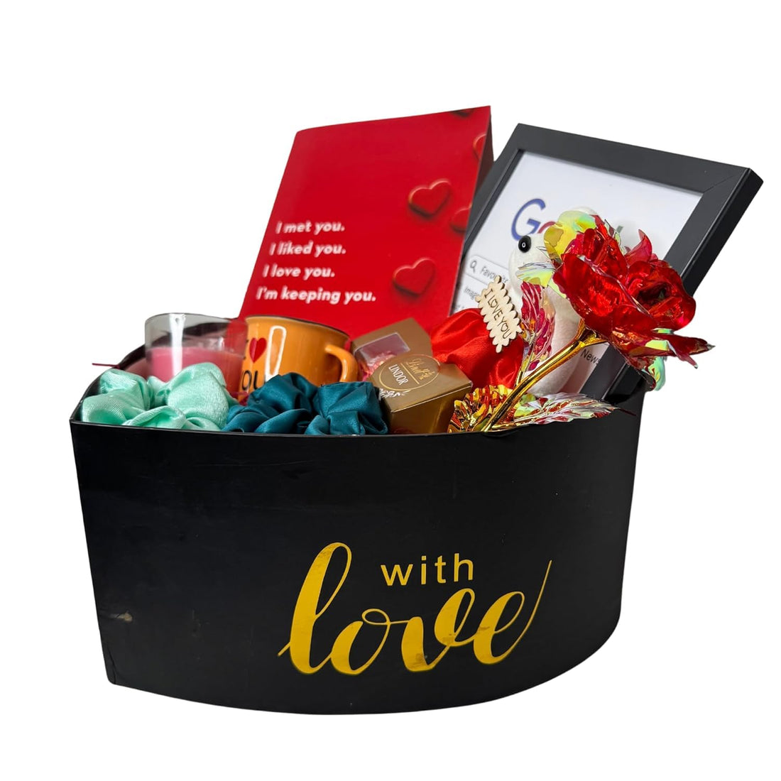 7 Day Mini Valentine Gifts in Heart Box