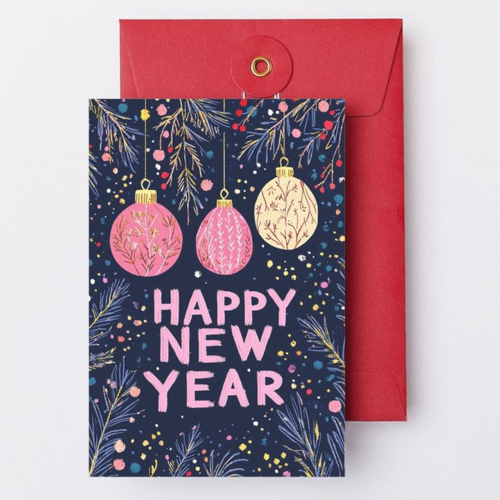 Happy New Year Greeting Card 2026 for Friends, Family, Colleagues, Men, Women, Husband, Employee, Corporate Best New Year Gift