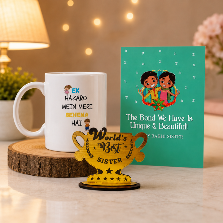 Happy Rakhi Gift Combo for Sister