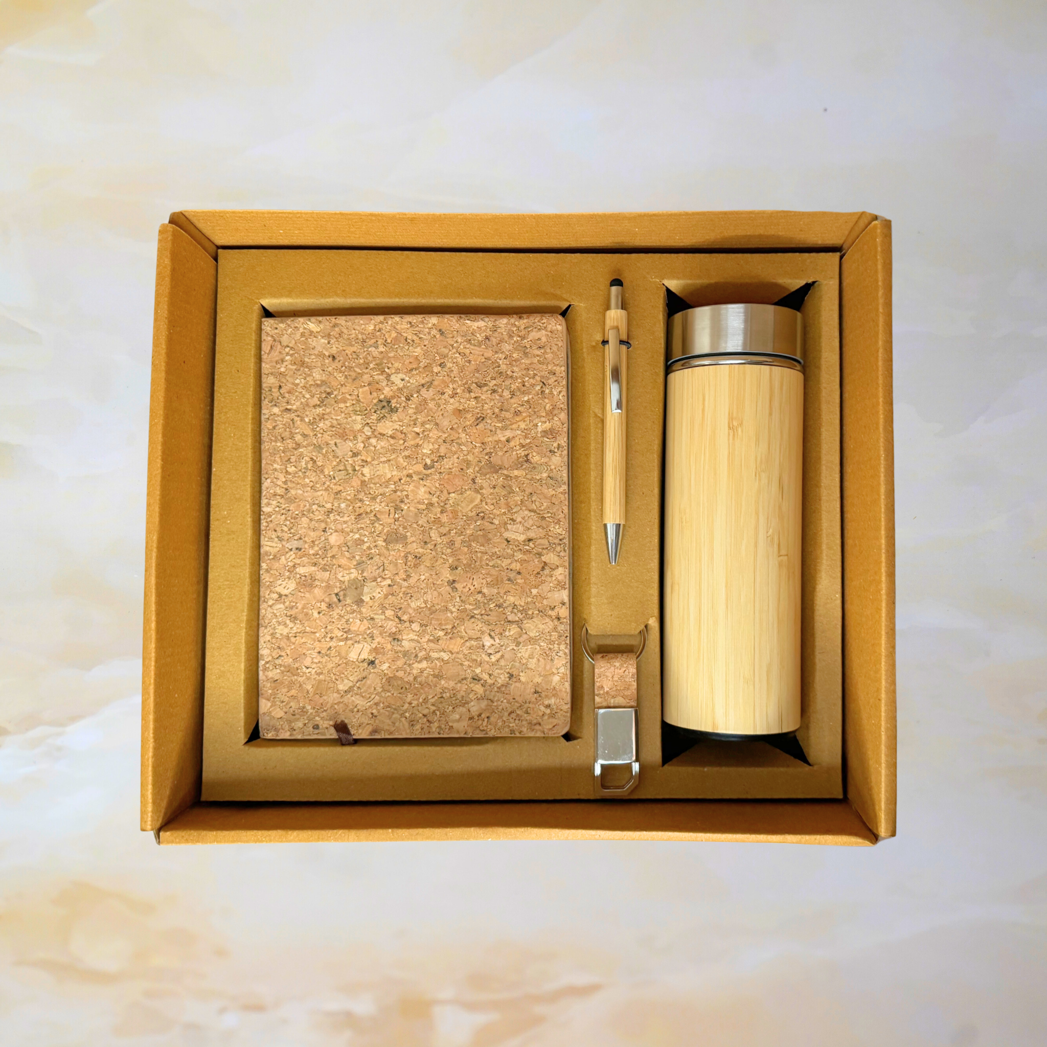 Eco-Friendly Bamboo Corporate Diwali Gift Hamper