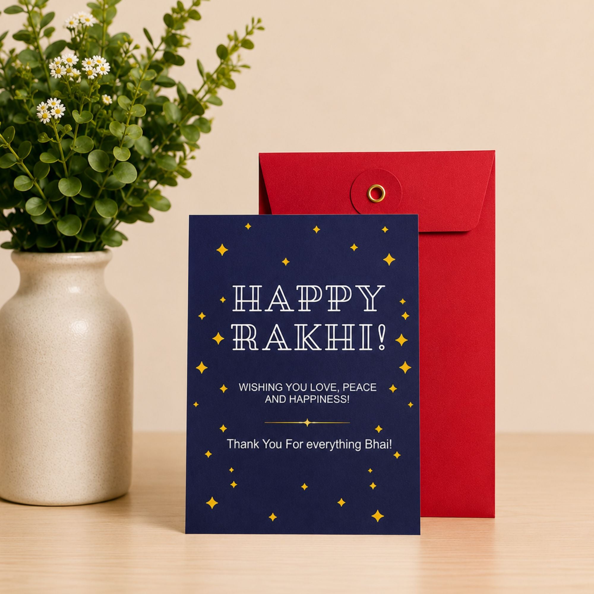 925 Pure Silver Evil Eye Rakhi for Brother Bhai - Premium Silver Rakhi with Roli Chawal Pack & Greeting Card | Luxury Raksha Bandhan Gift