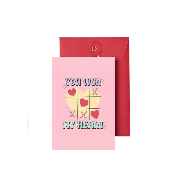 Valentine Gift Combo with Customisable Black Mug, Chocolate Pack, Greeting Card