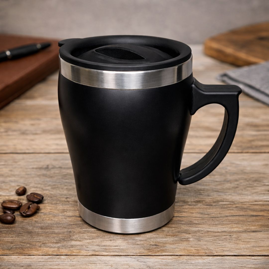 Enjoy Your Retirement Gift Combo for Men & Women - Mug, Ashok Stambh, Greeting Card