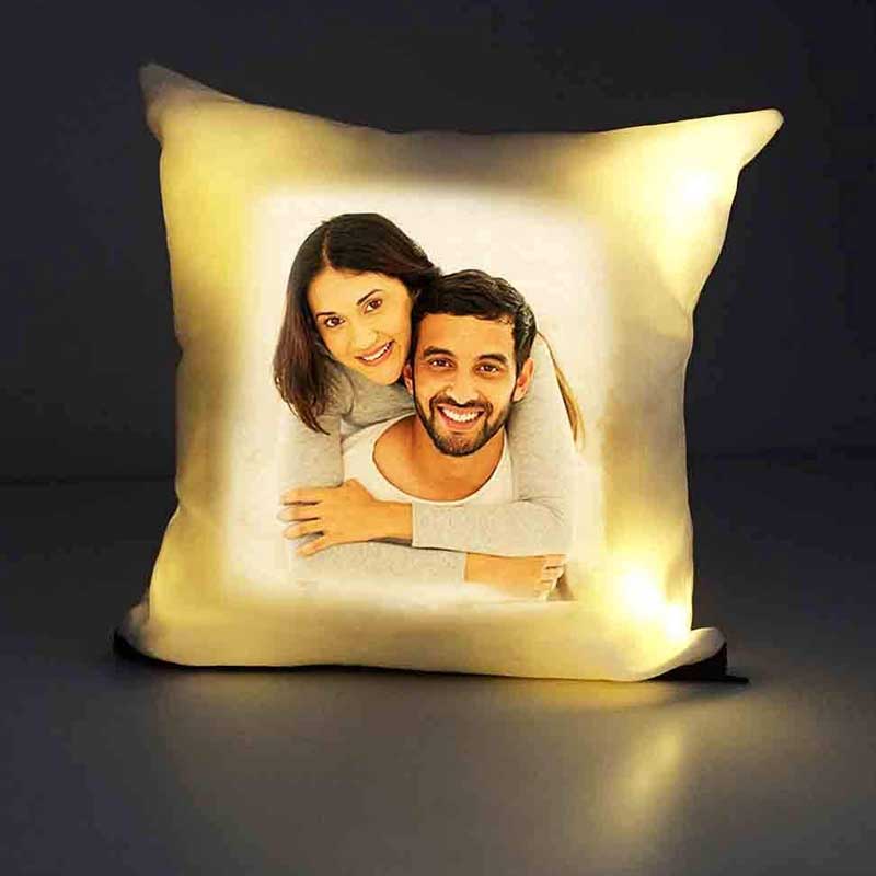 Personalised LED Cushion With hidden Message Delhi, Noida, Gurgaon, India