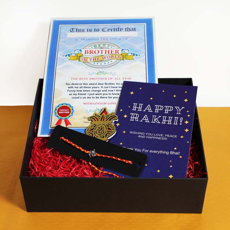 Rakhi Gift | Rakhi Gift for brother | Raksha Bandhan Gift – Cosset Gifts